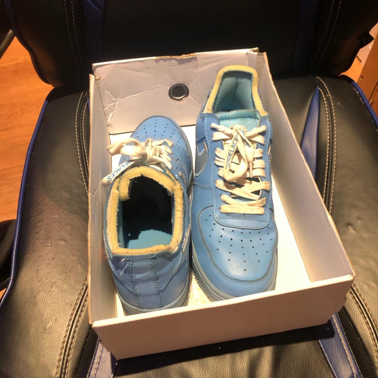 Off white hot sale af1 blue