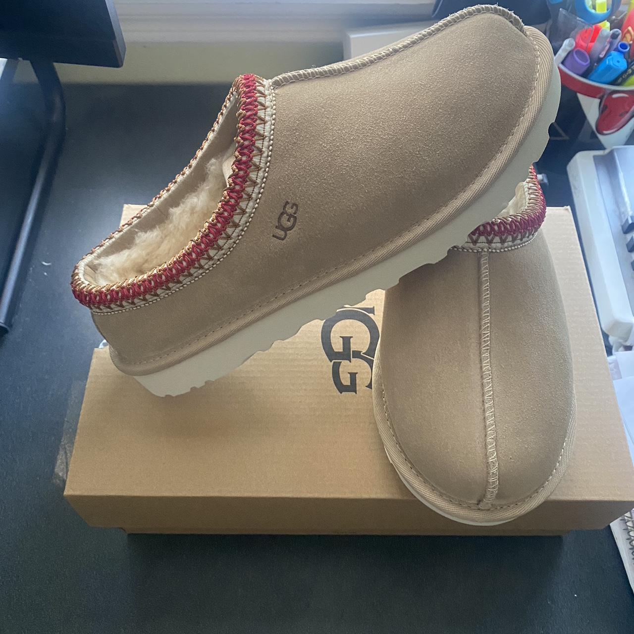 UGGs Tasman Slippers Women s Size 8 Dark Depop