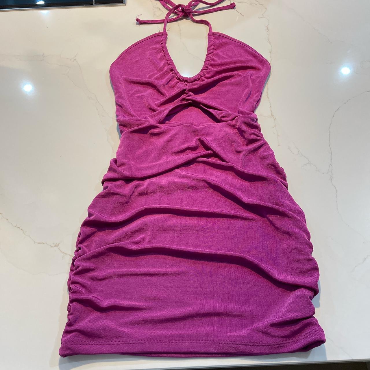 Primark store purple dress