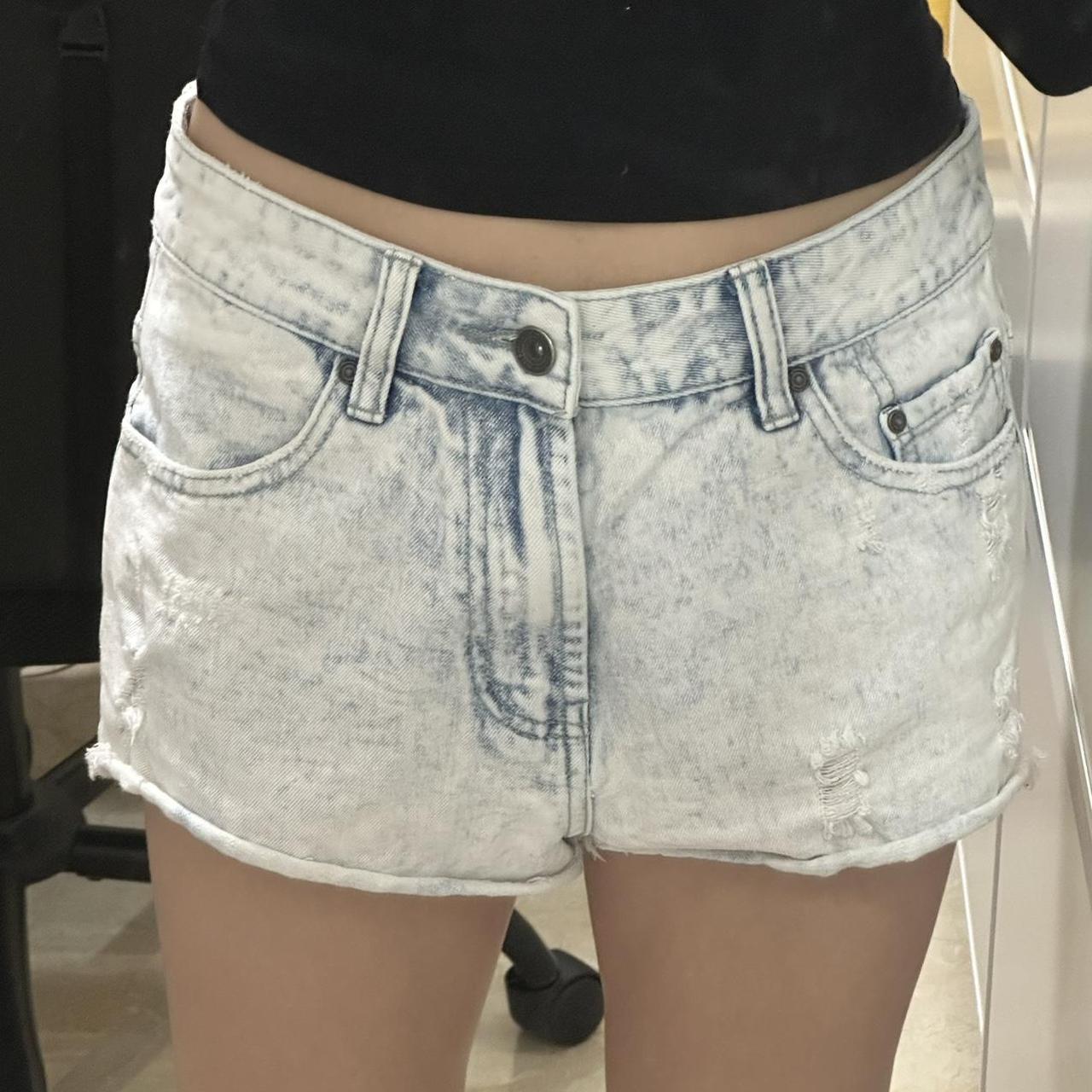 Zara trafaluc sales denim shorts