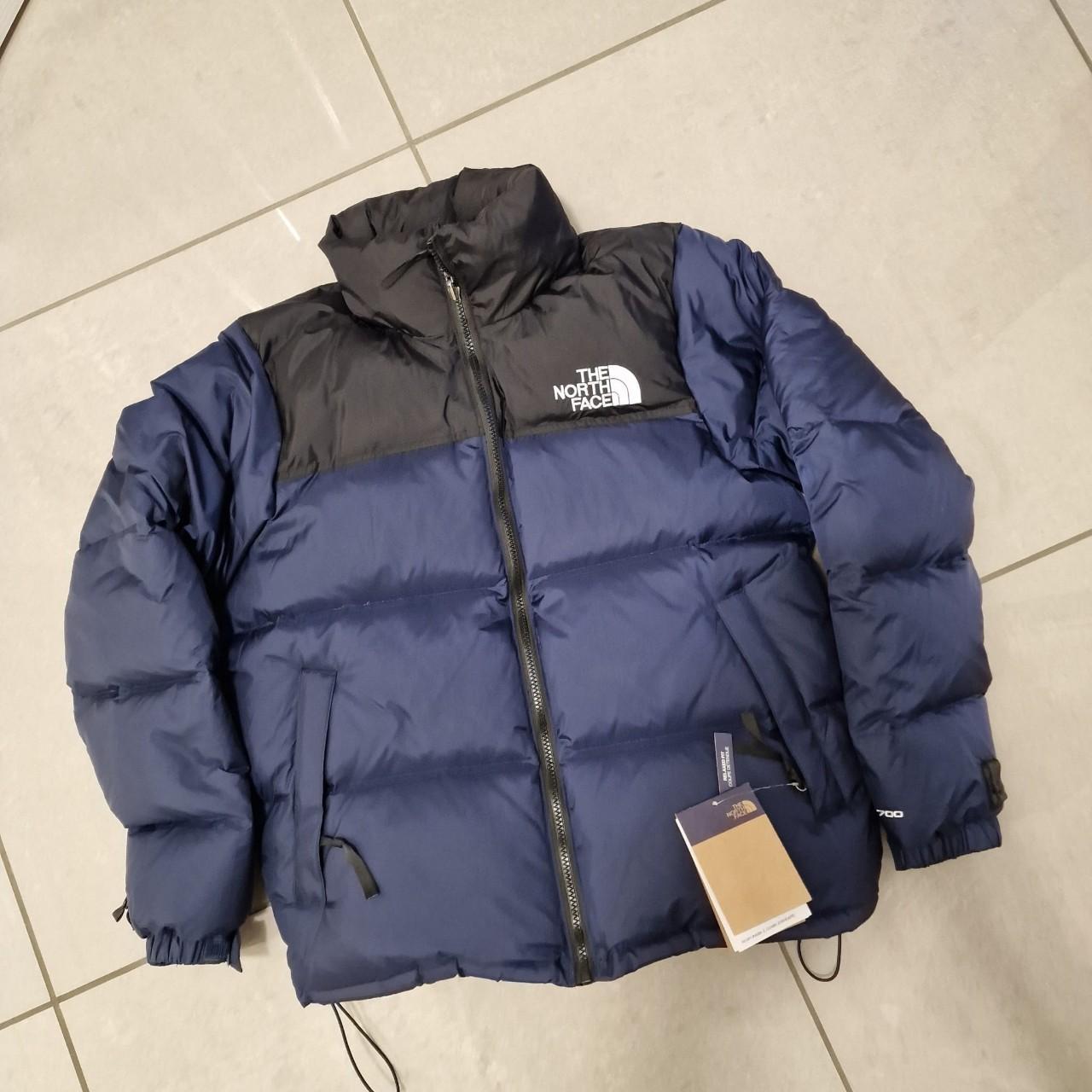 The North Face 1996 Retro Nupste Puffer Jacket in... - Depop