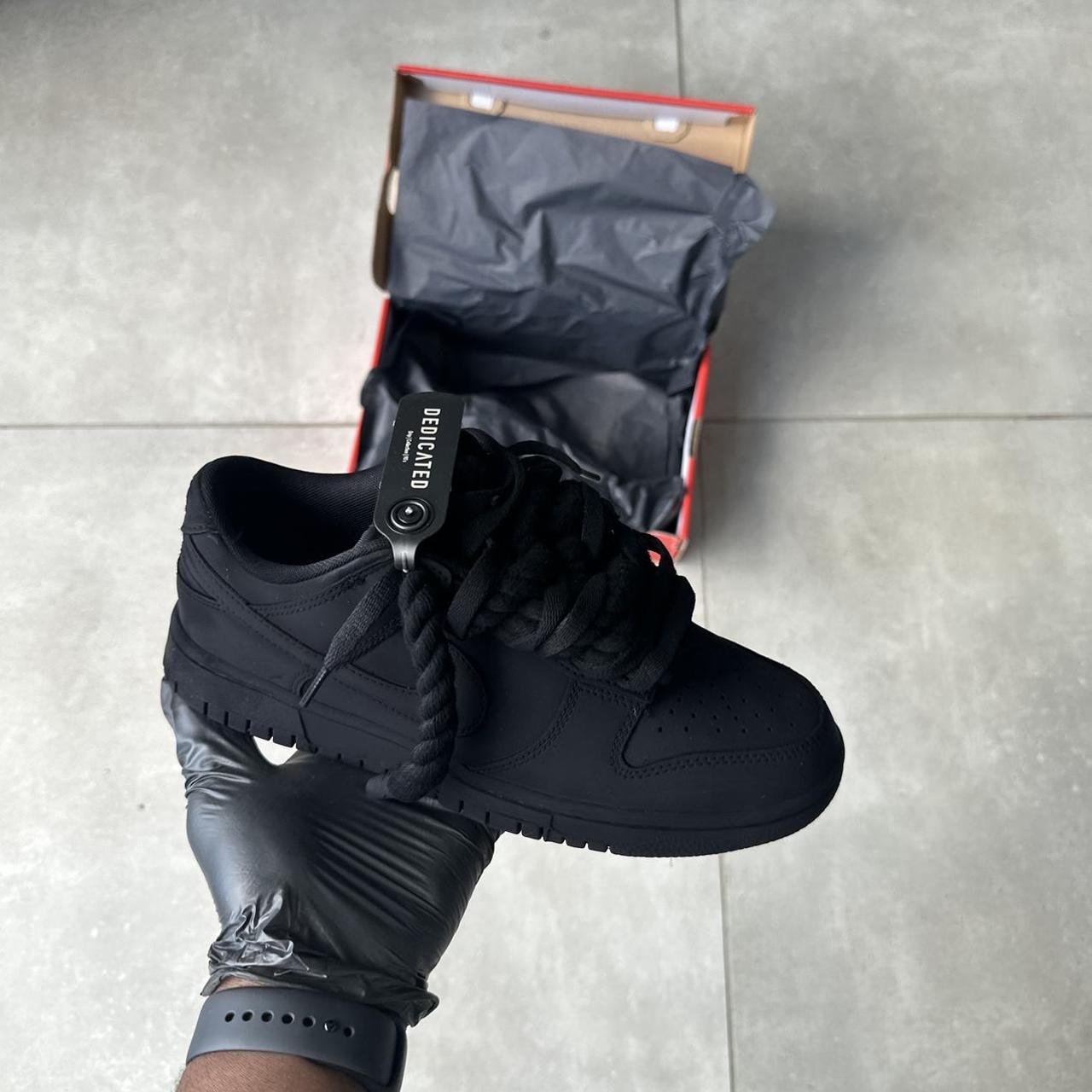 dunk af1 black