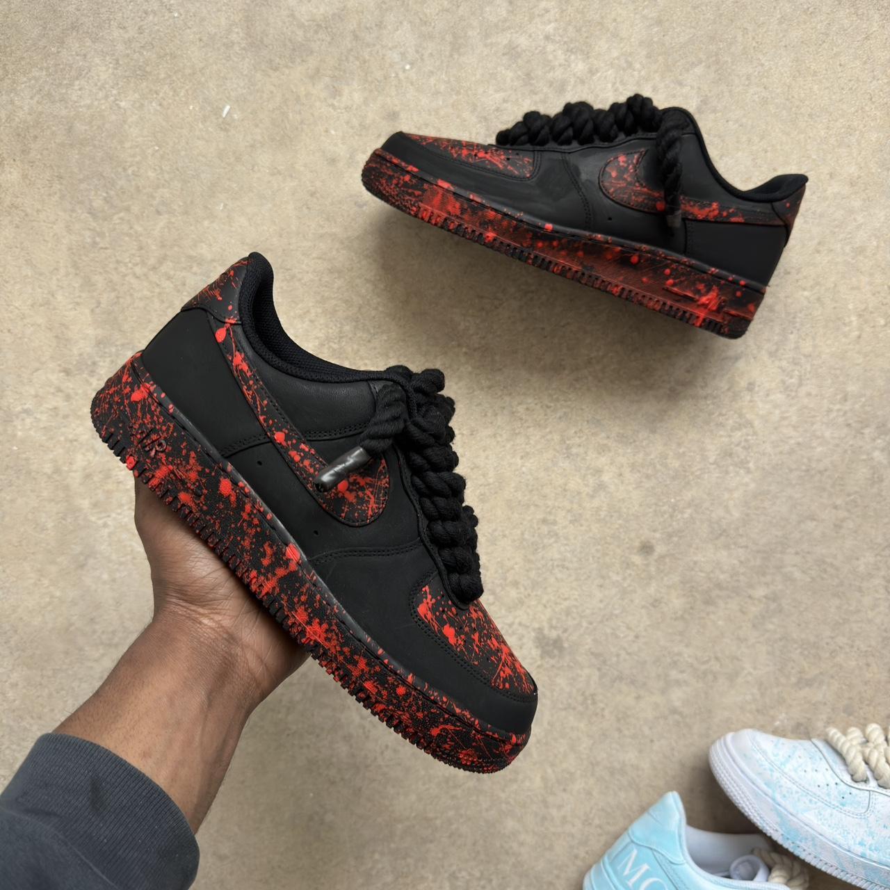 splatter paint af1