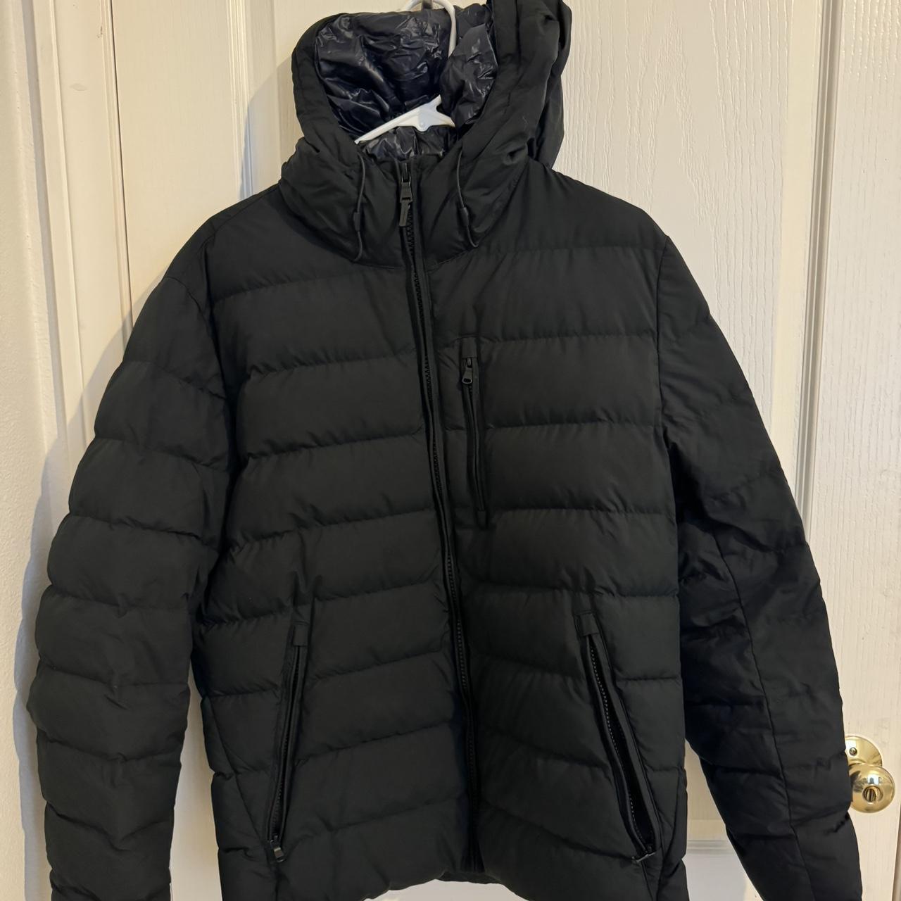 Black Michael Kors Puffer Jacket (a little bit of... - Depop