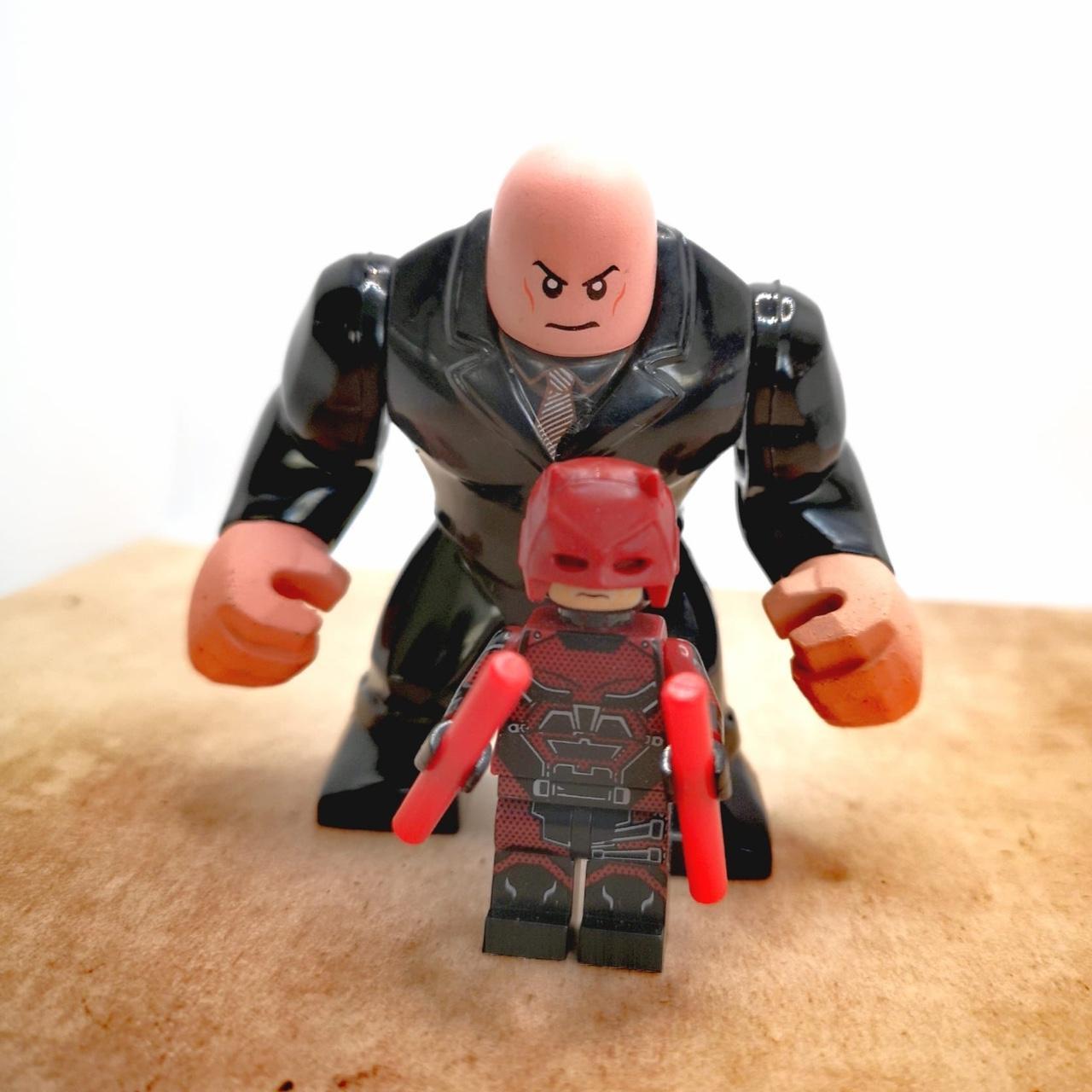 Daredevil and Kingpin Custom store mini figures