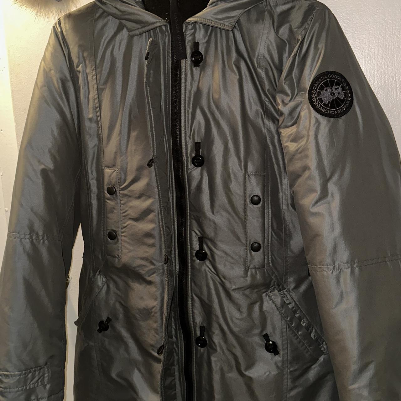 Canada goose kensington parka on sale grey