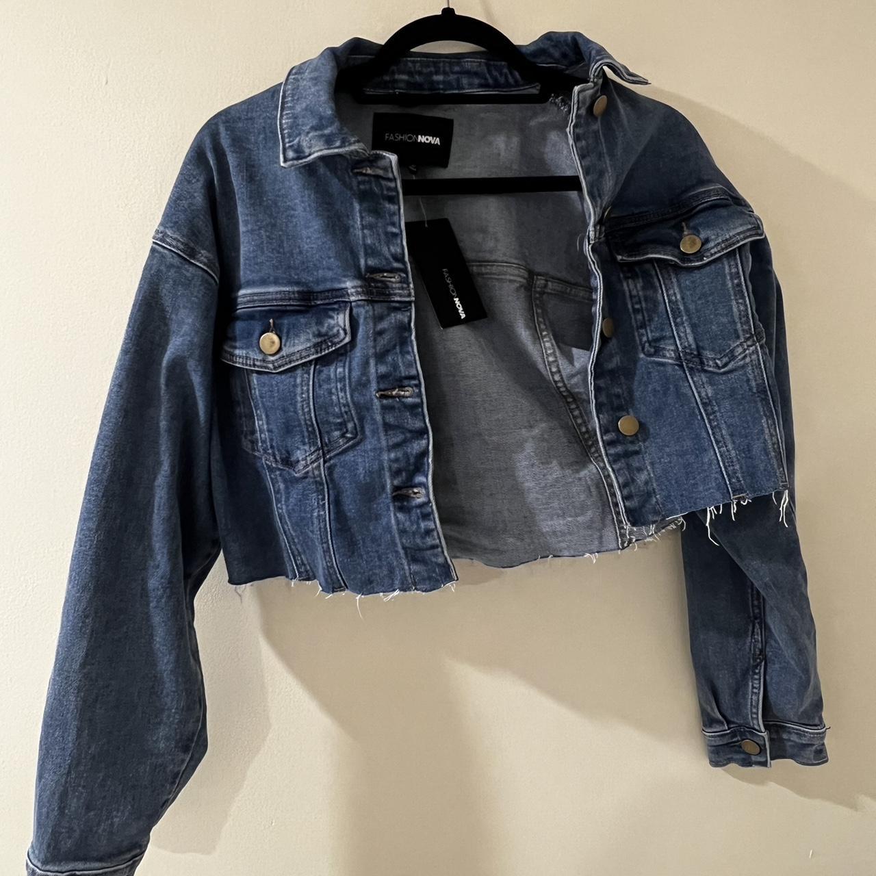 Fashion nova on sale jean jacket womens