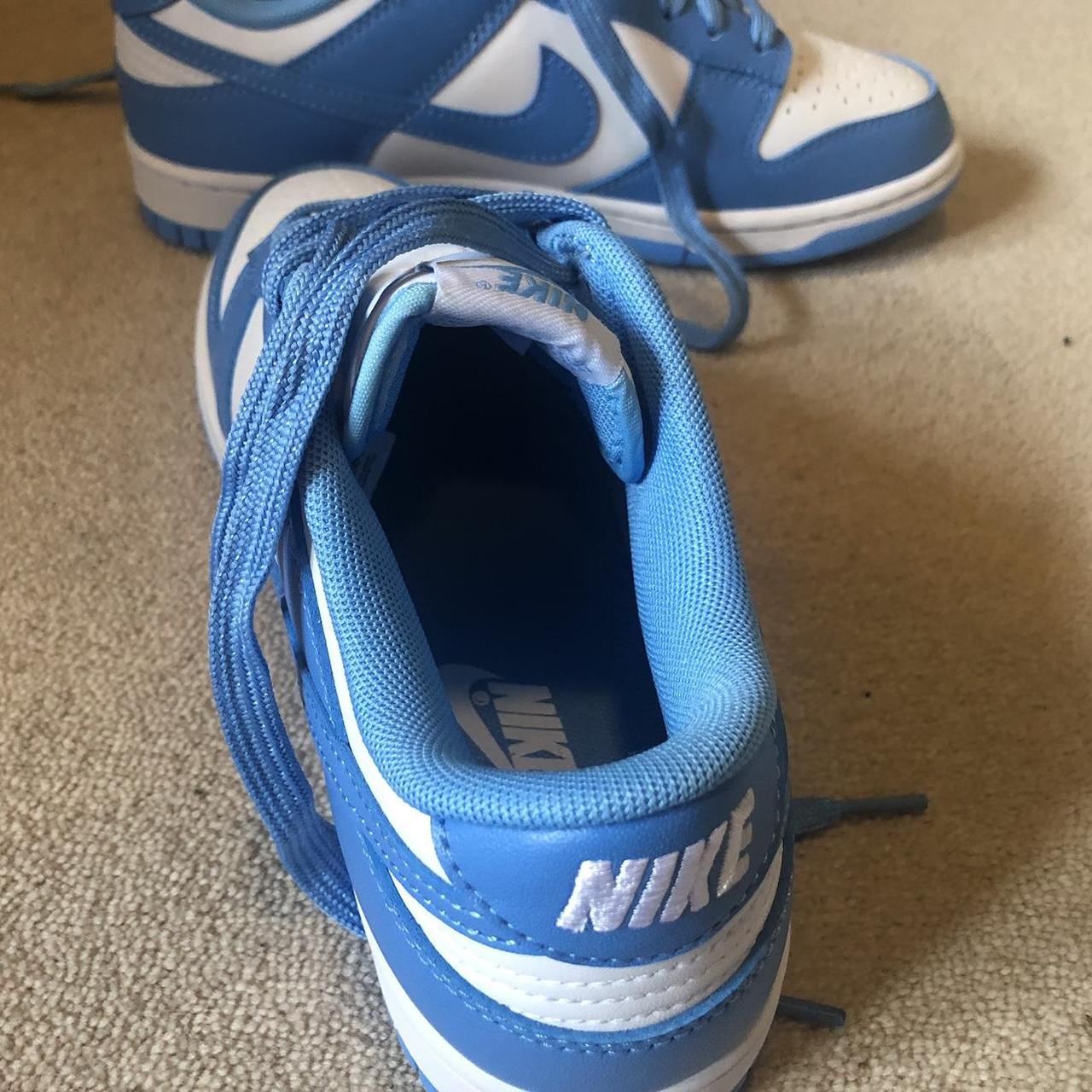 university blue nike dunks