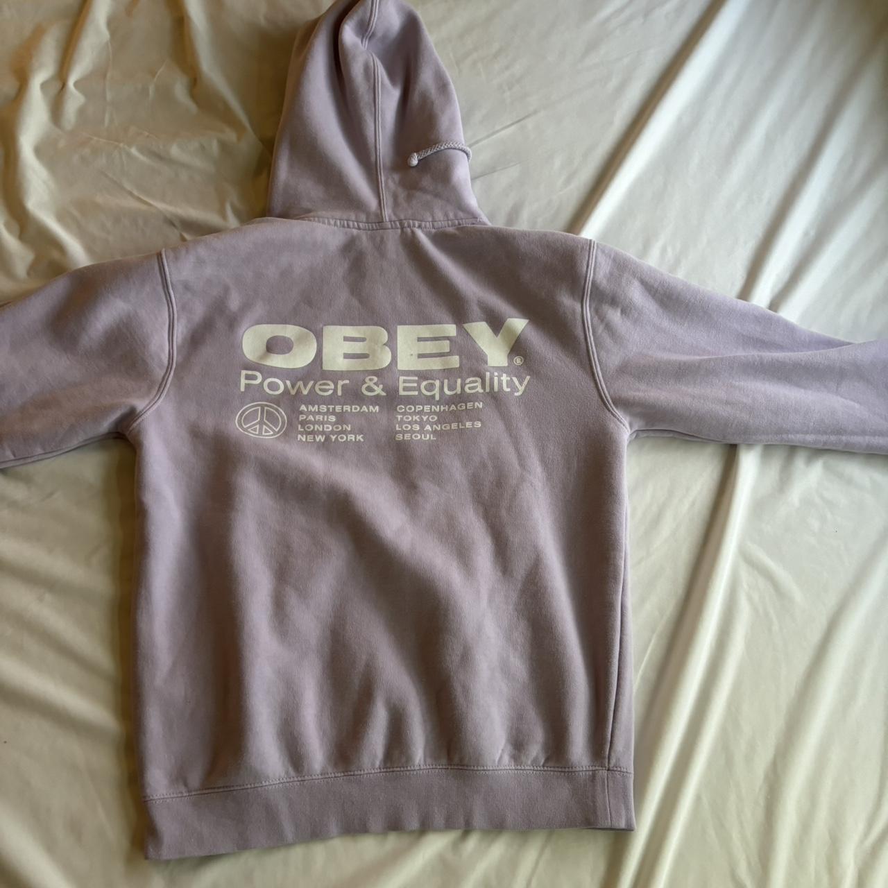 Obey equality & power womens 2024 hoodie