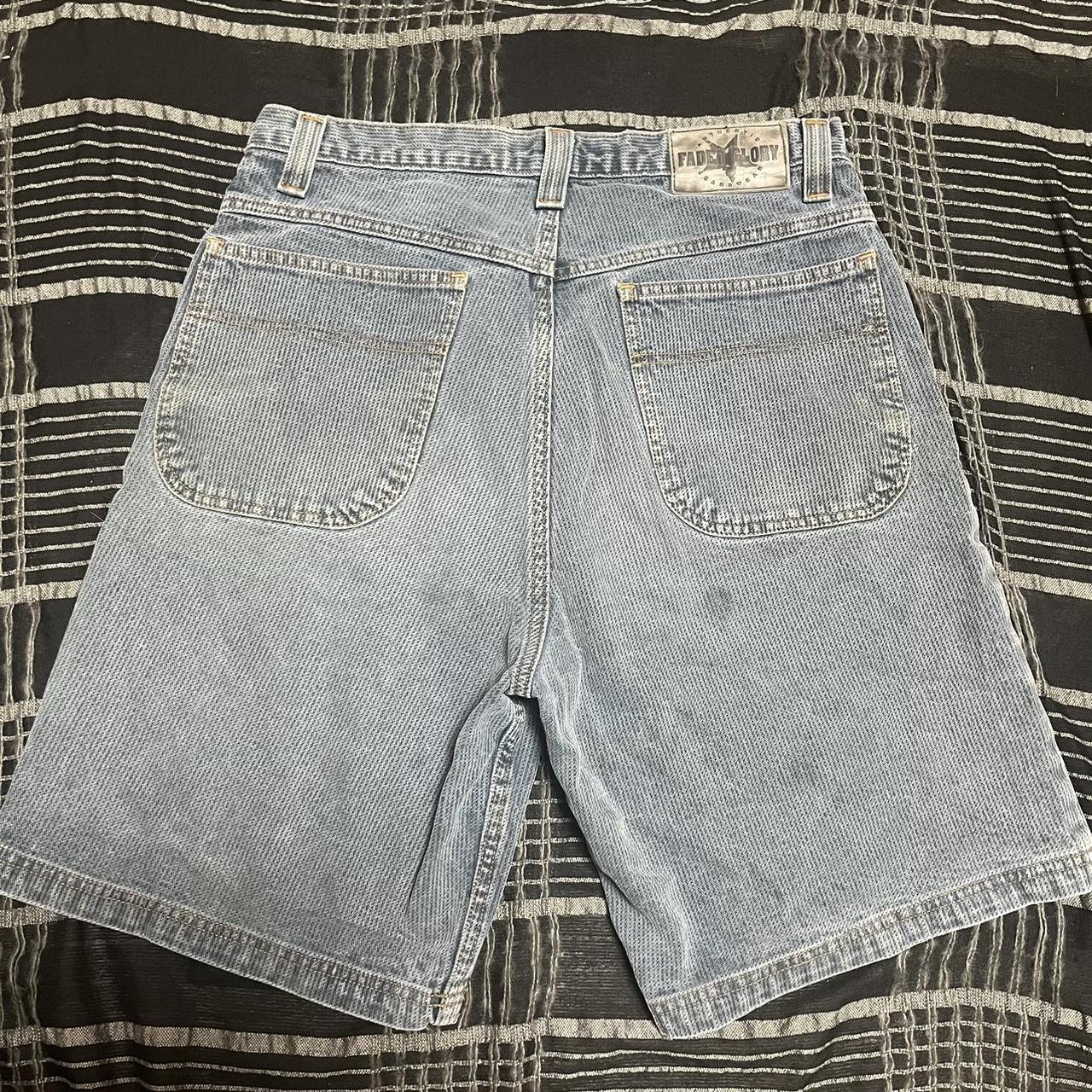 Fire light blue Faded Glory corduroy jorts Loose... - Depop