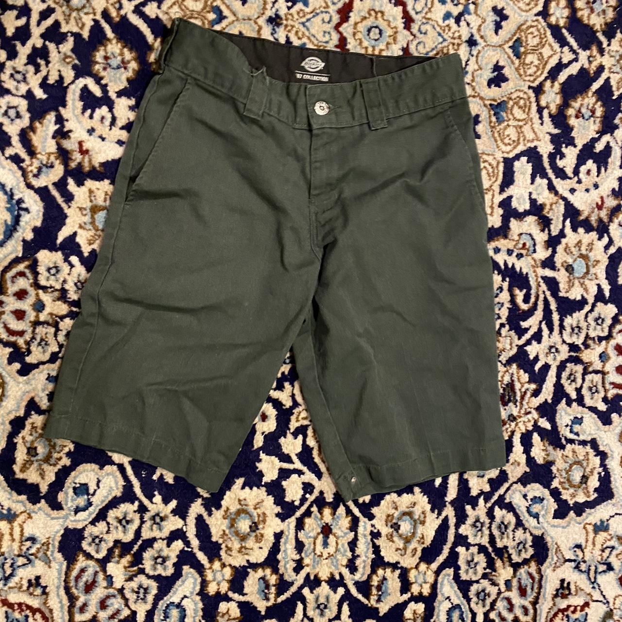 Dickies dark green Jorts - Depop