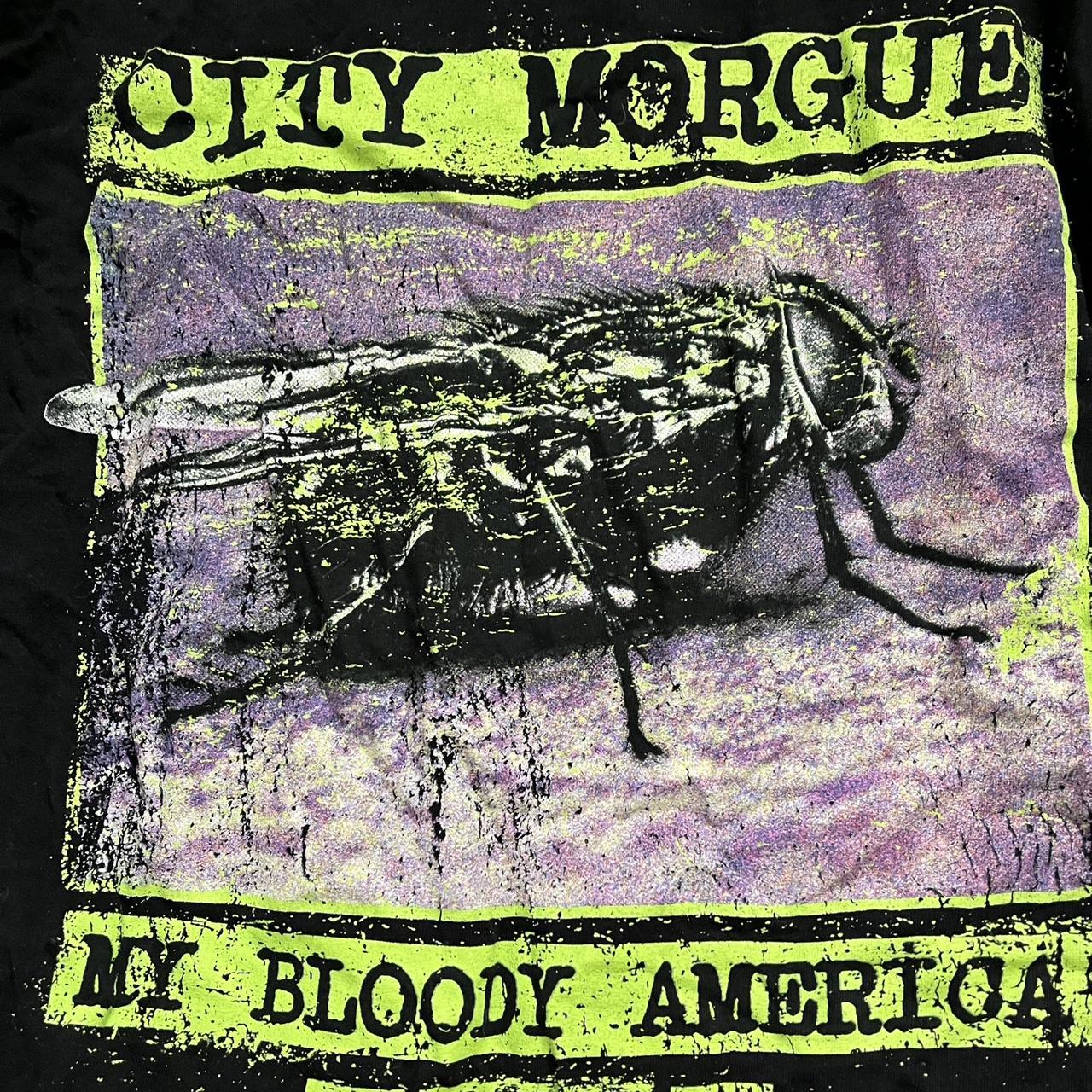 black CITY MORGUE My Bloody America Tour Merch 2023... - Depop