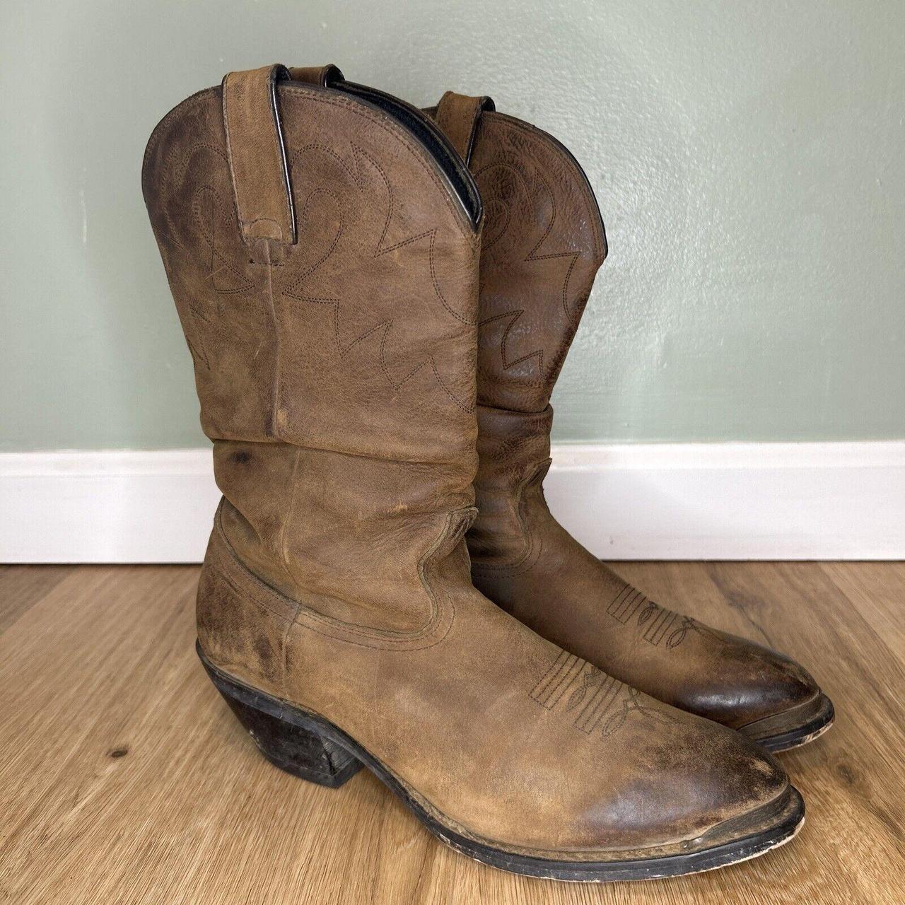 Durango Women s 9.5M Slouch Cowboy Boot Brown Horse. Depop