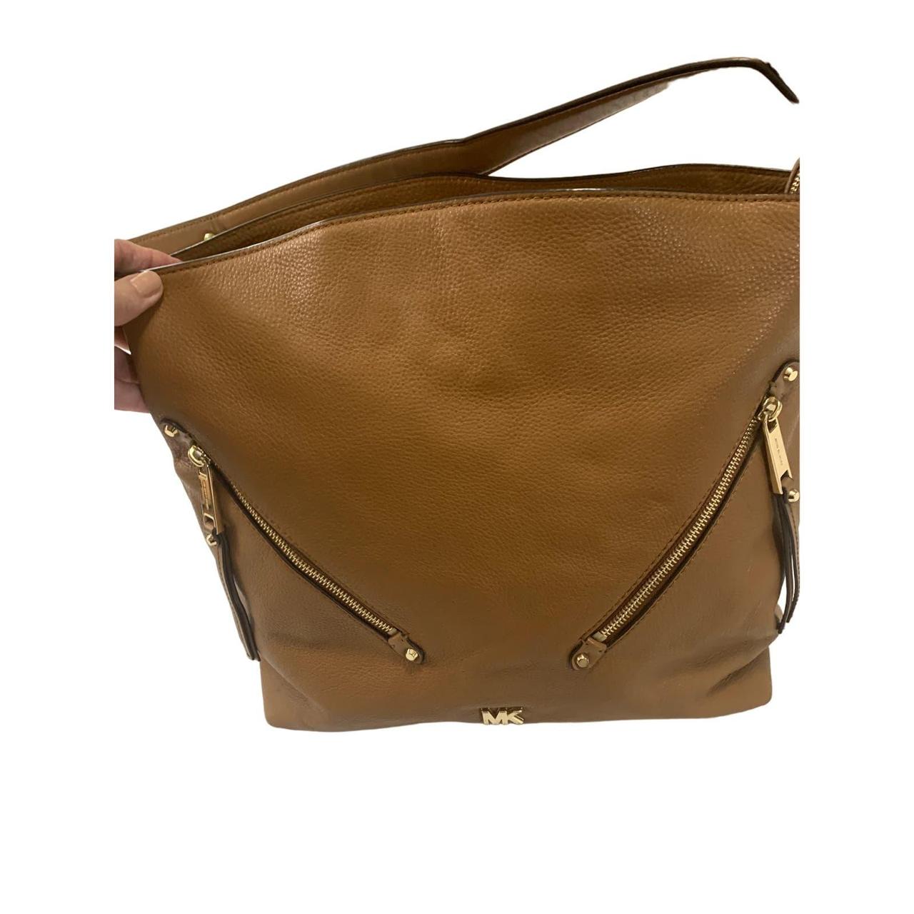 Michael kors evie pebble leather hobo best sale