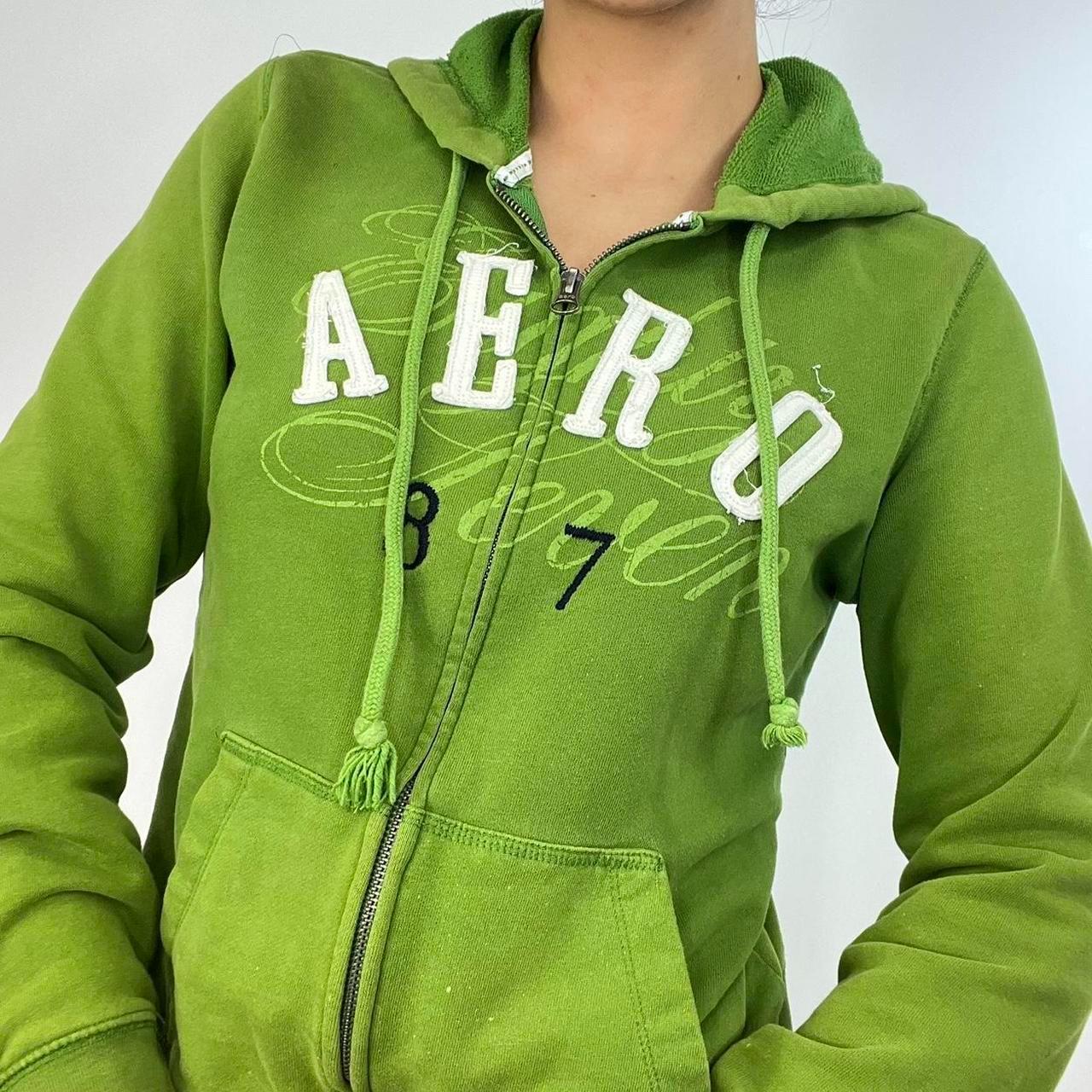 Aeropostale green fashion hoodie