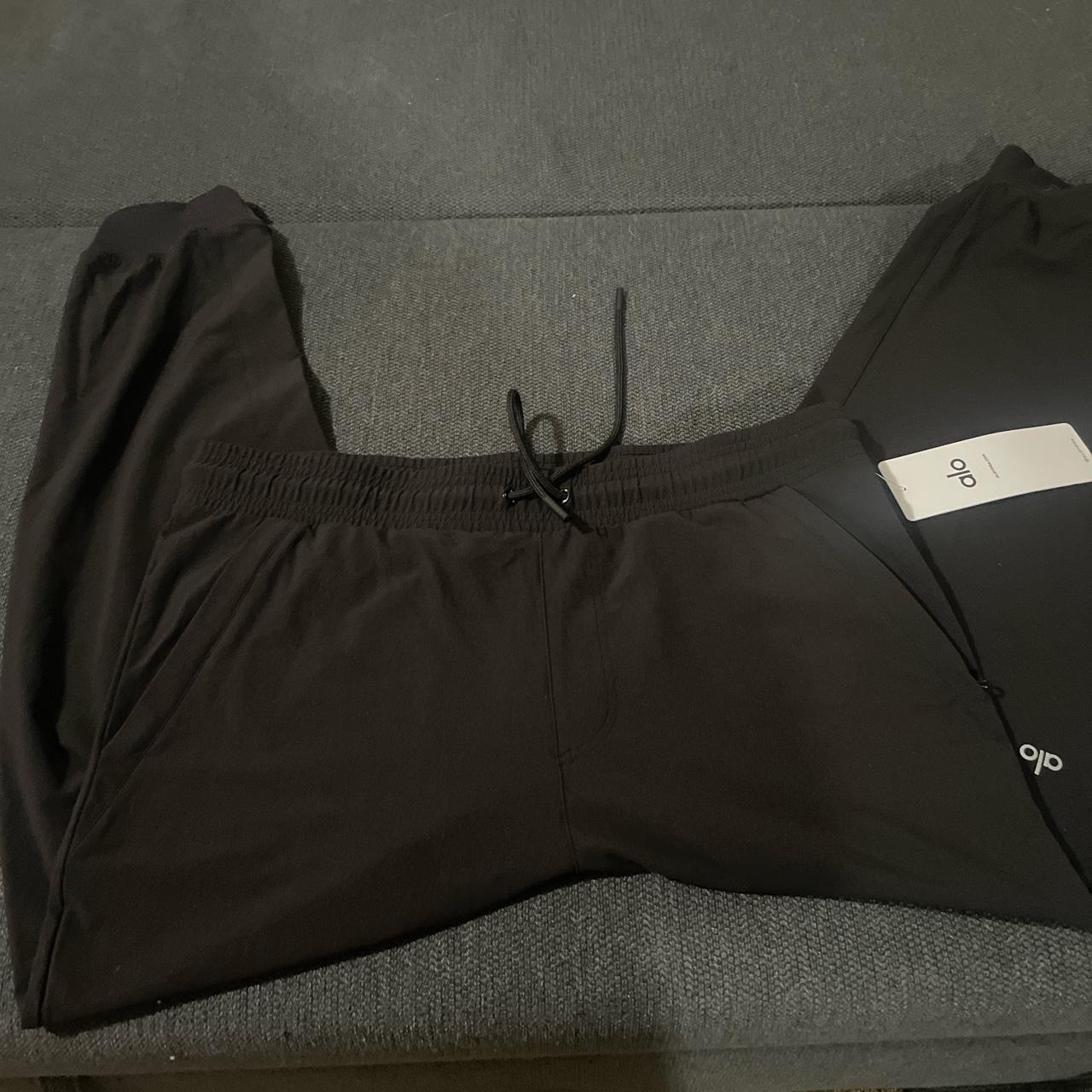 Alo Yoga Co-op Pants -Size Large -Color Black - Depop