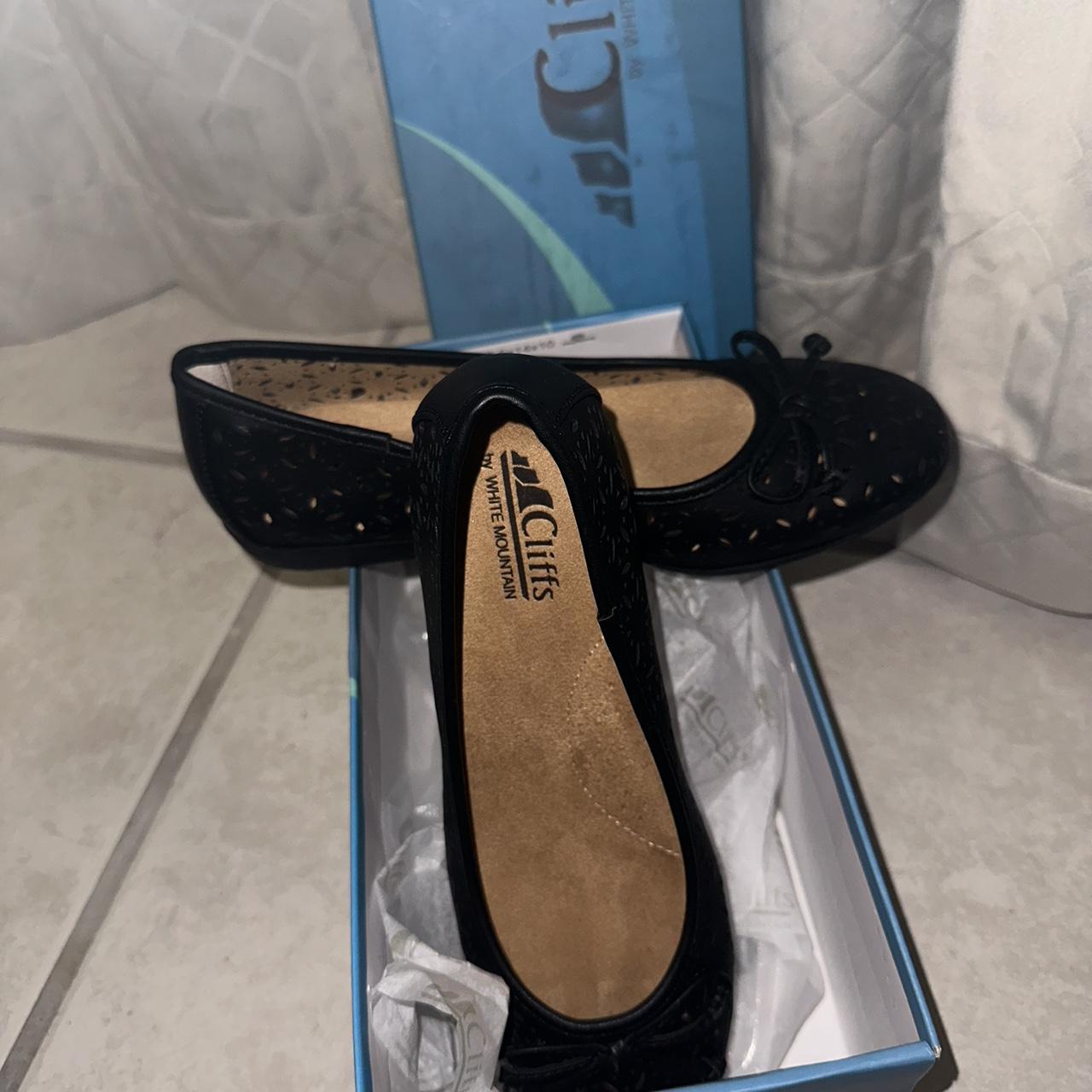 White mountain hot sale black flats