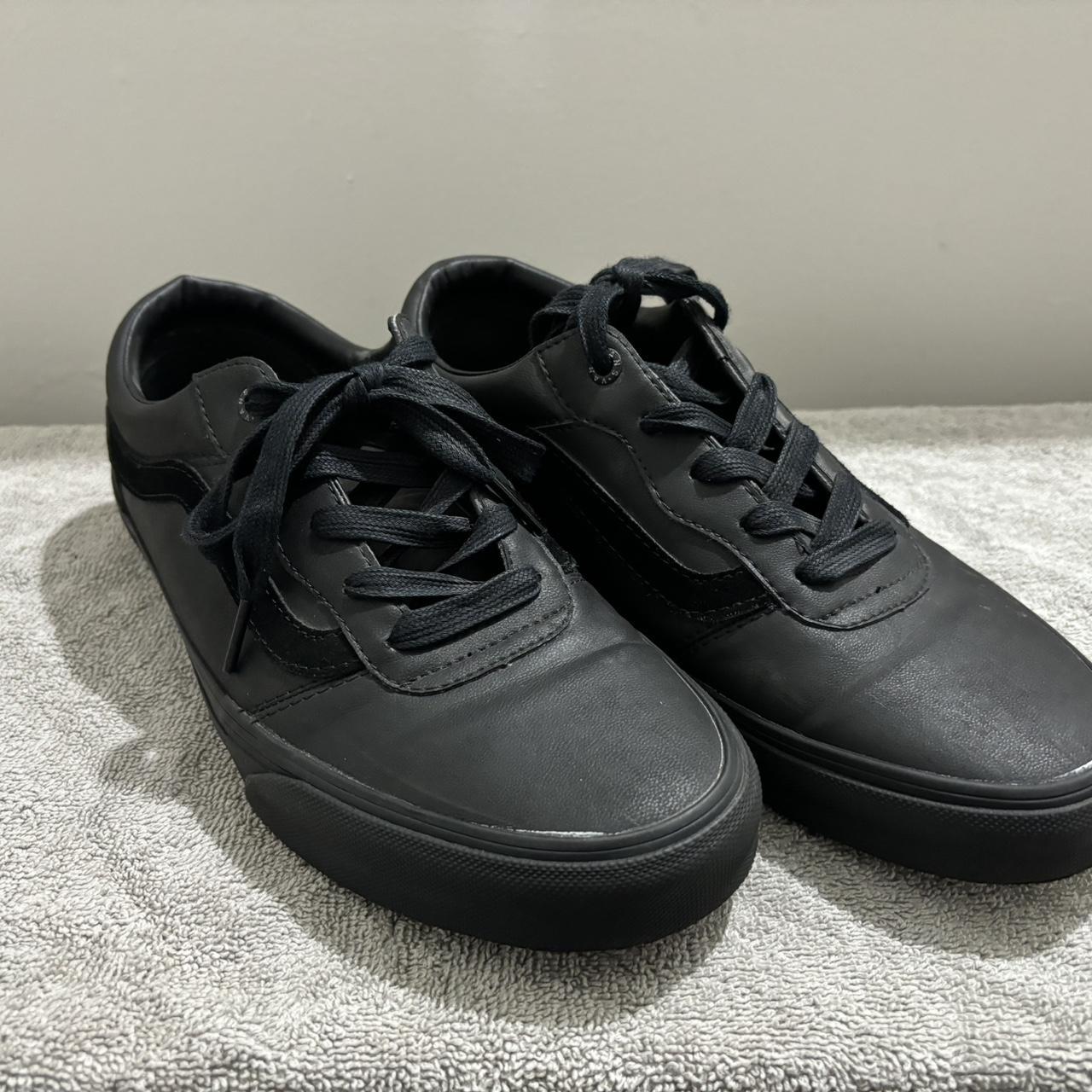 All black vans outlet milton