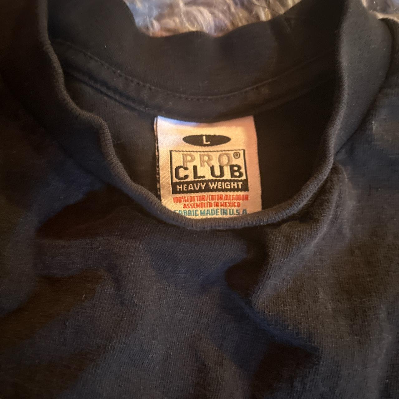 large black pro club - Depop