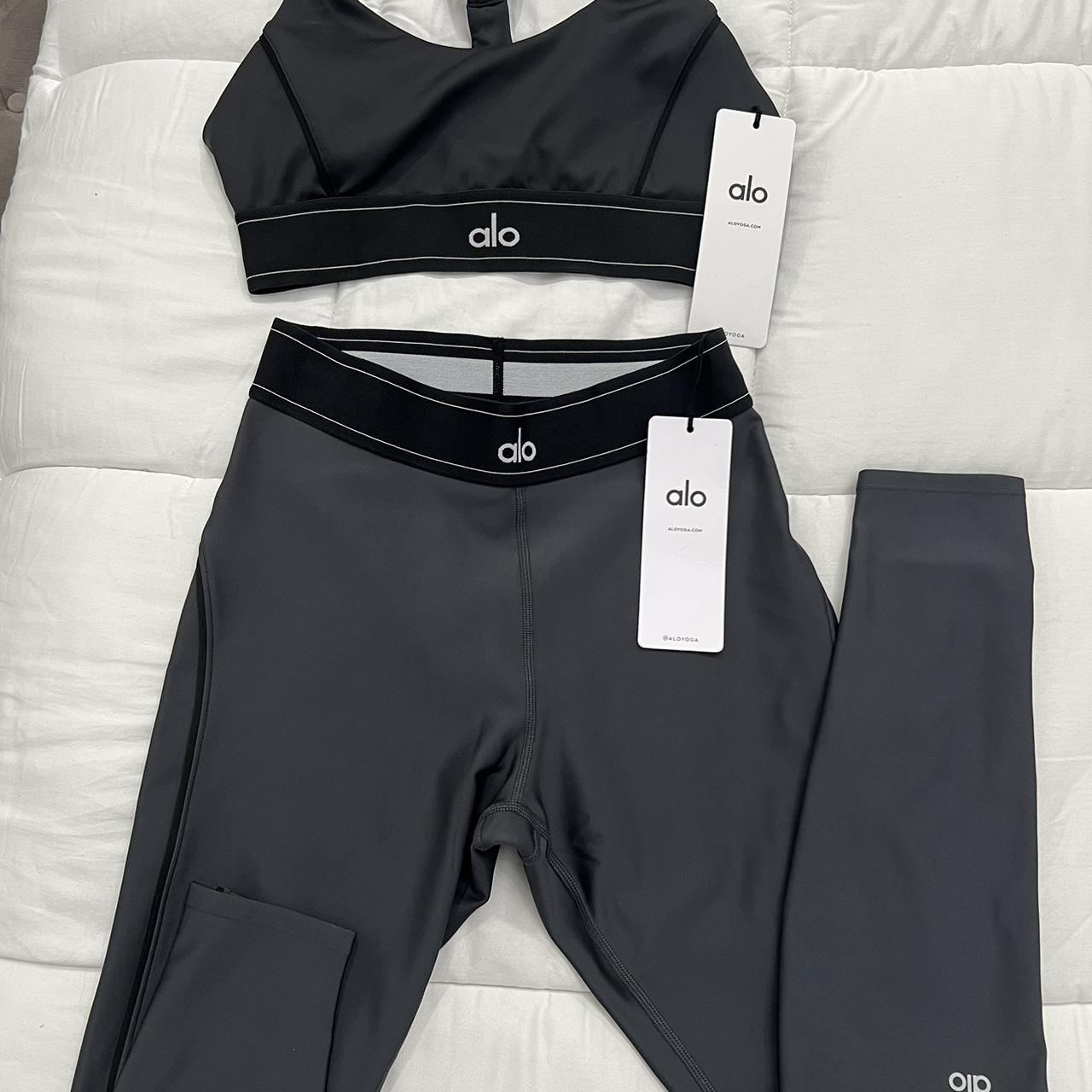 Grey Alo set. Brand new. Size M Depop