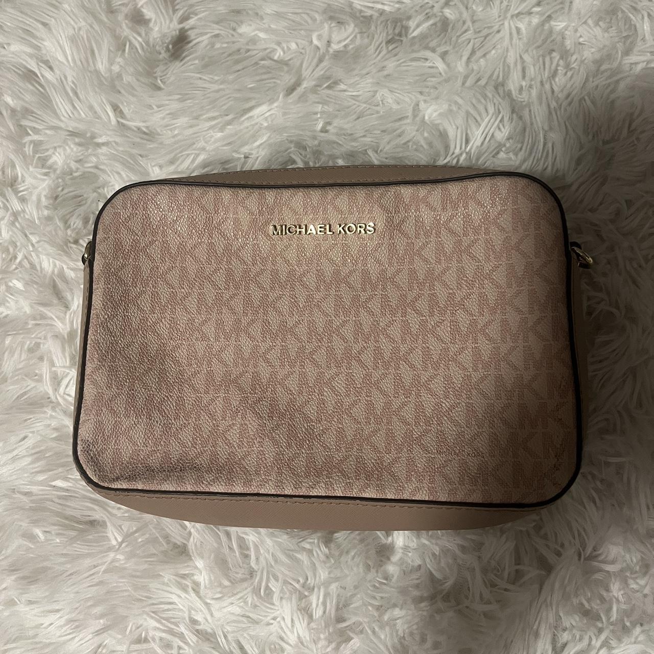 small michael kors pink MK crossbody bag excellent Depop