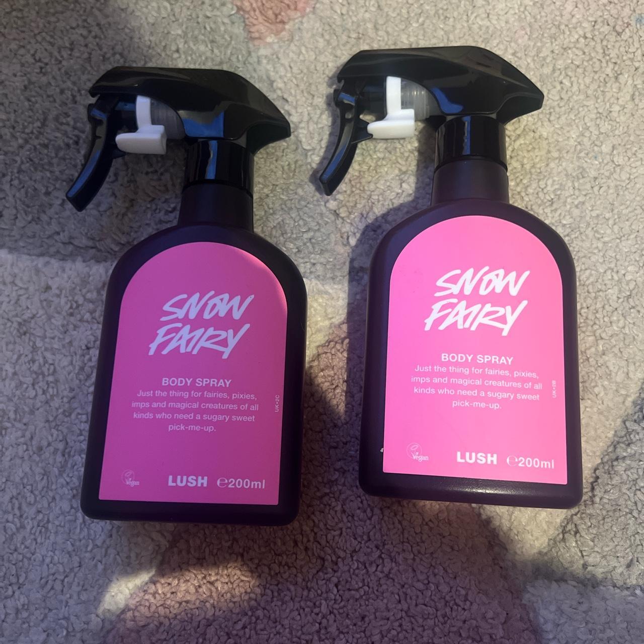 Lush Snow Fairy Body Spray Brand New Never Used Depop