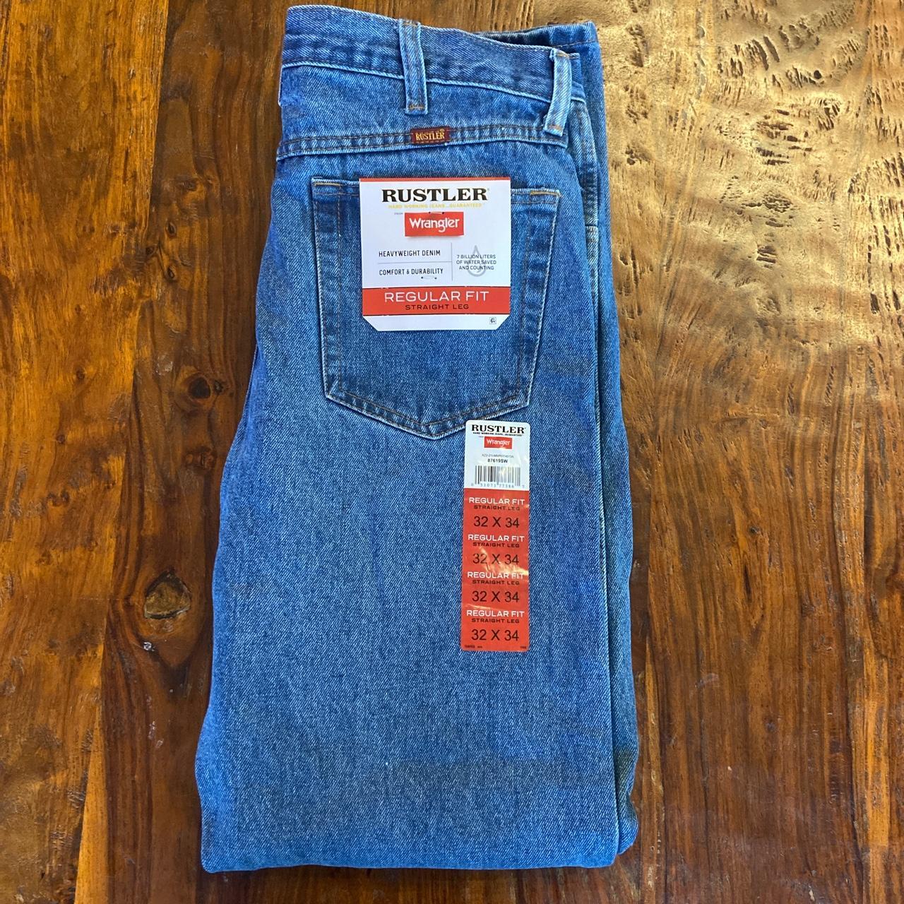 Wrangler Rustler regular fit straight leg Depop