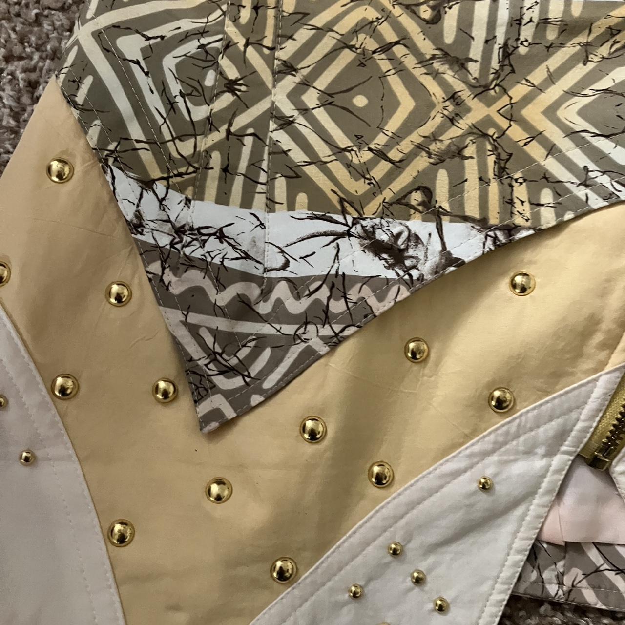 Cache Women's Vest - Multi - L – CACHE Beige Bead… - image 4