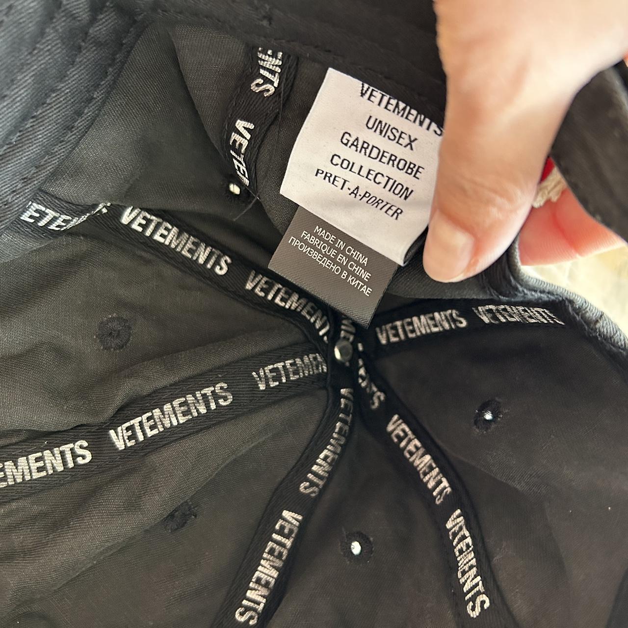 I got lucky x vetements cap never used unisex