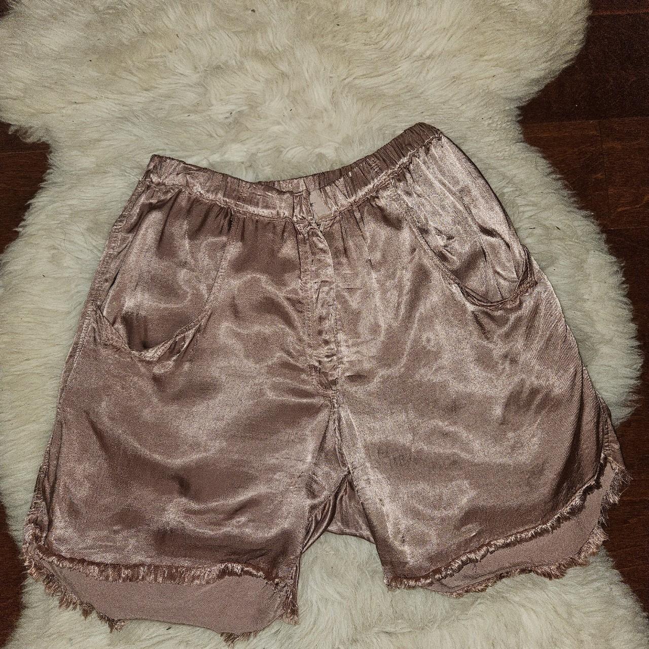 SHINY BIKE SHORTS - Pink