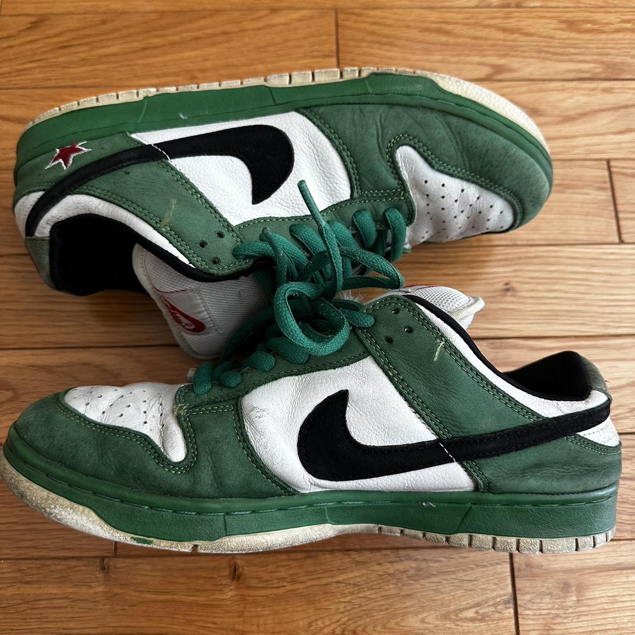 nike sb dunk low Idk why one is half Depop
