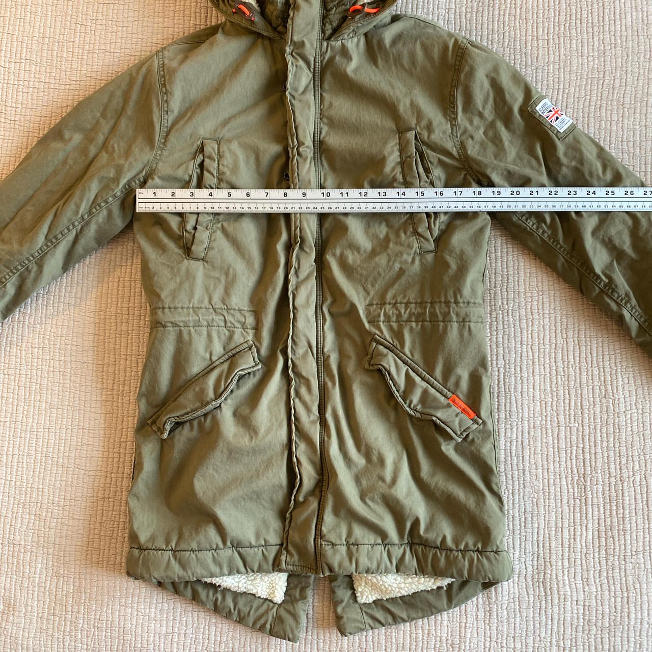 Superdry Rookie Military Jacket Classic Rookie Fishtail Parka