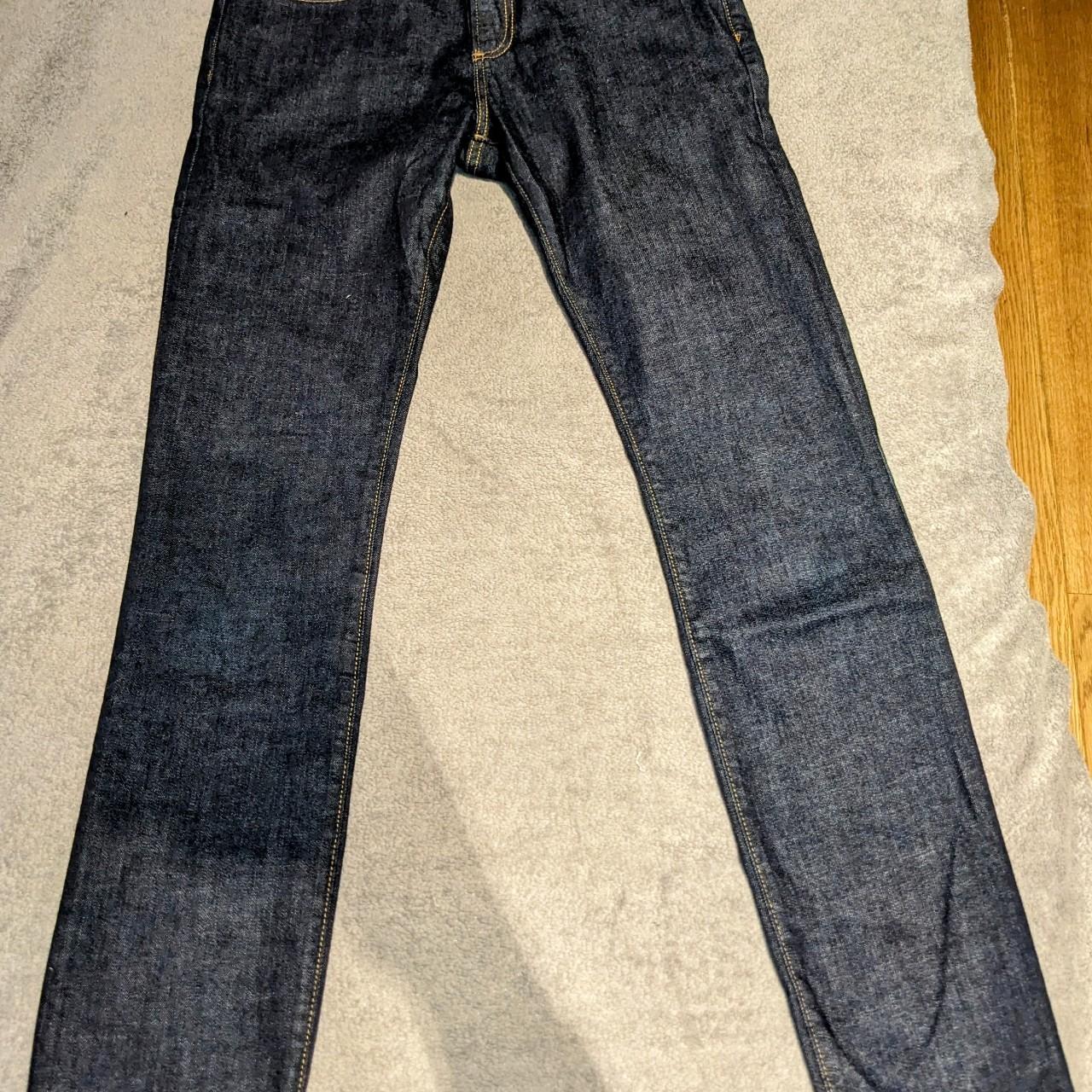 Dark Blue Jeans - Depop