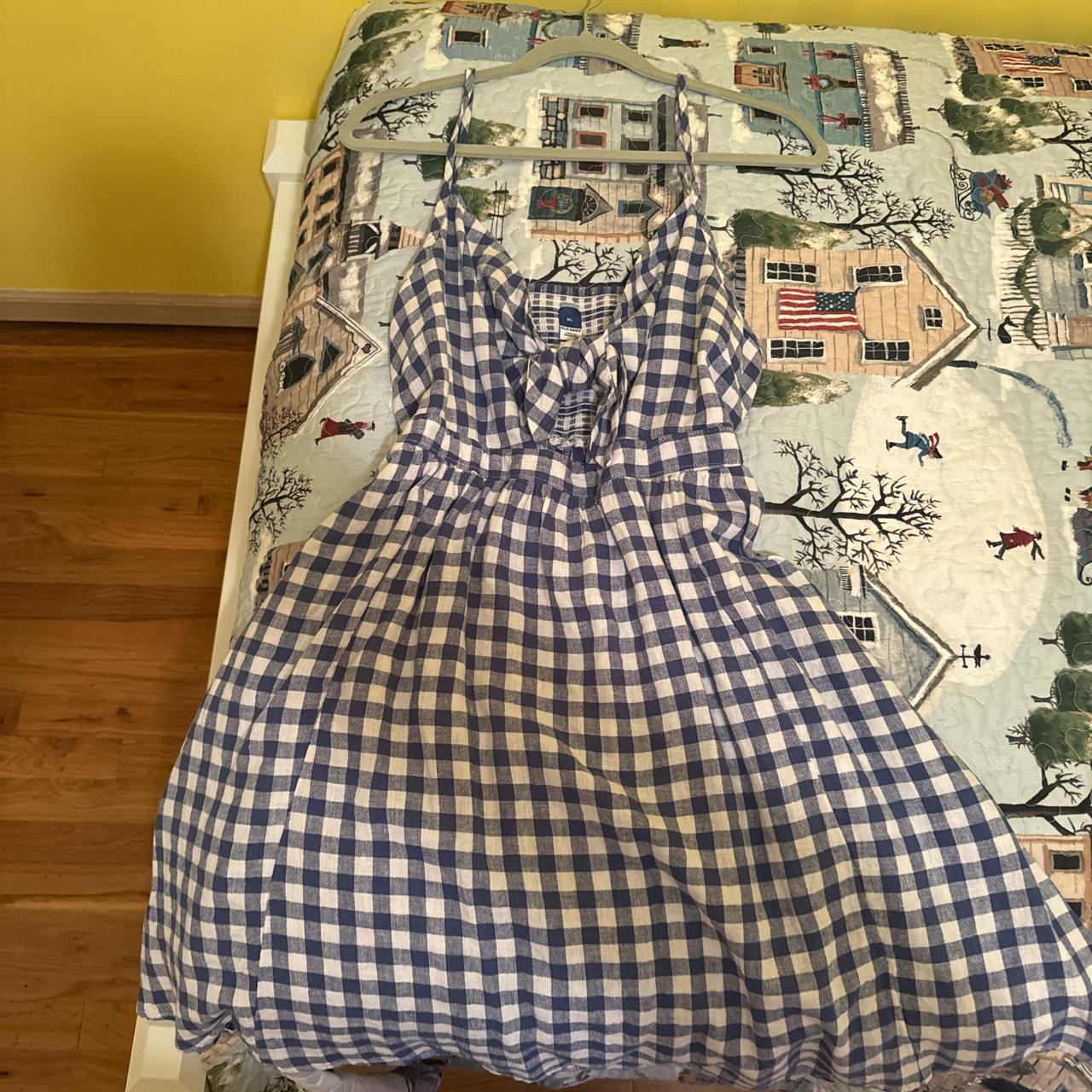 gingham summer dress never worn before