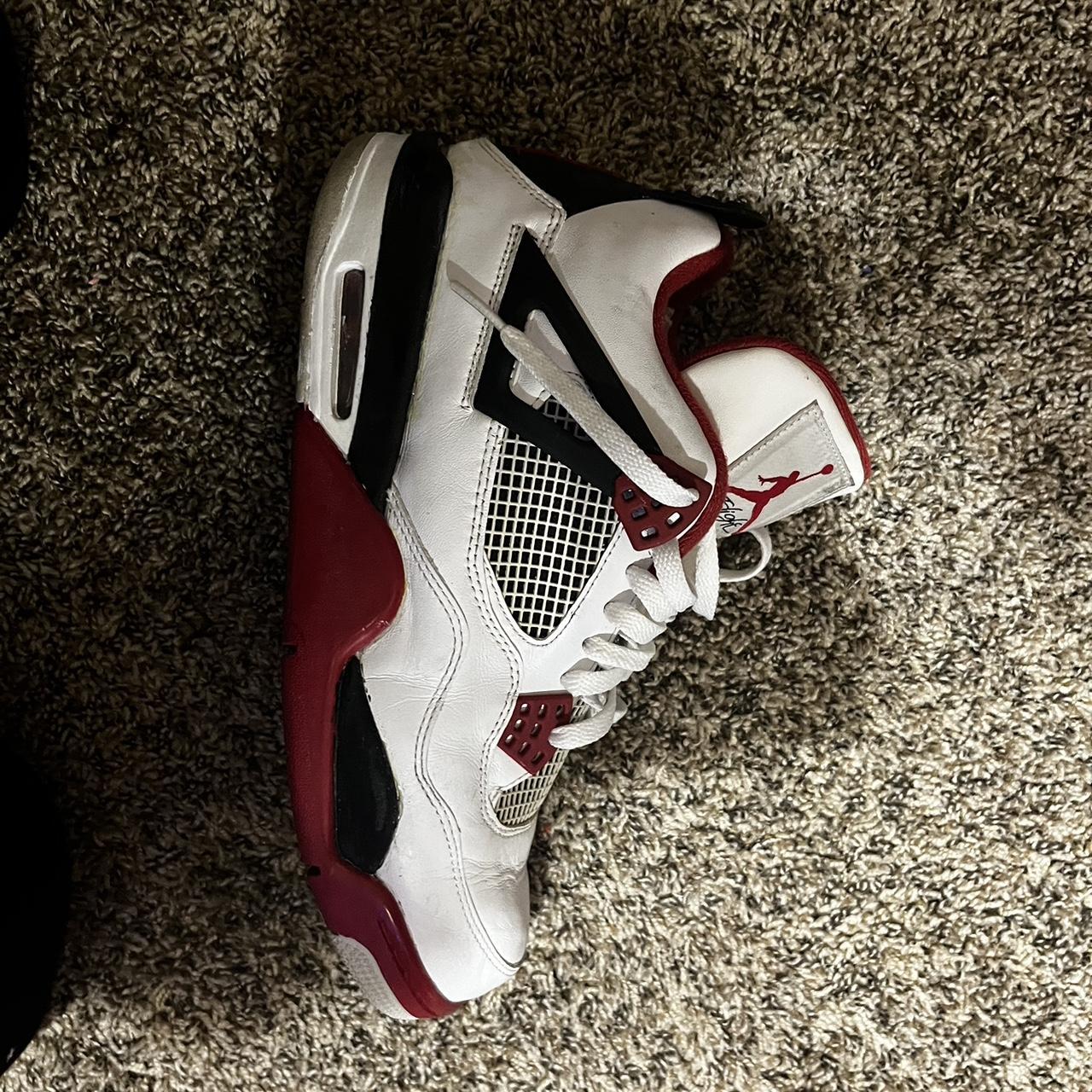 jordan red 4's