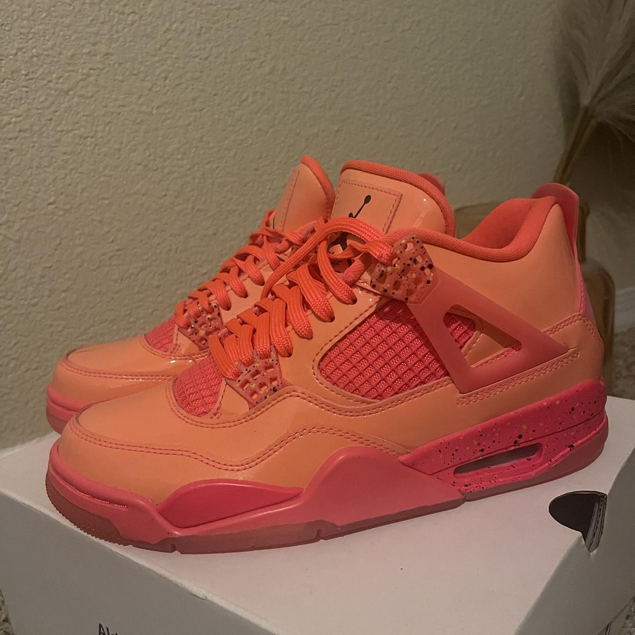 womens jordan retro 4 hot punch