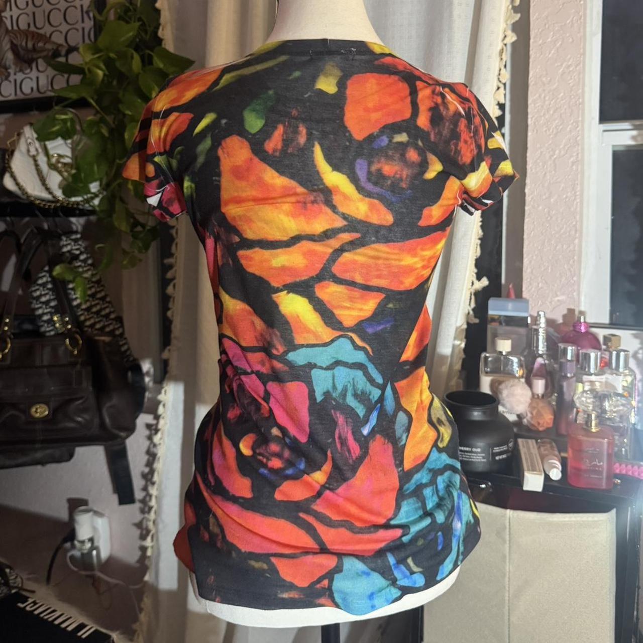 Cache Women's Blouse - Multi/Red - M – graiiiilll… - image 4