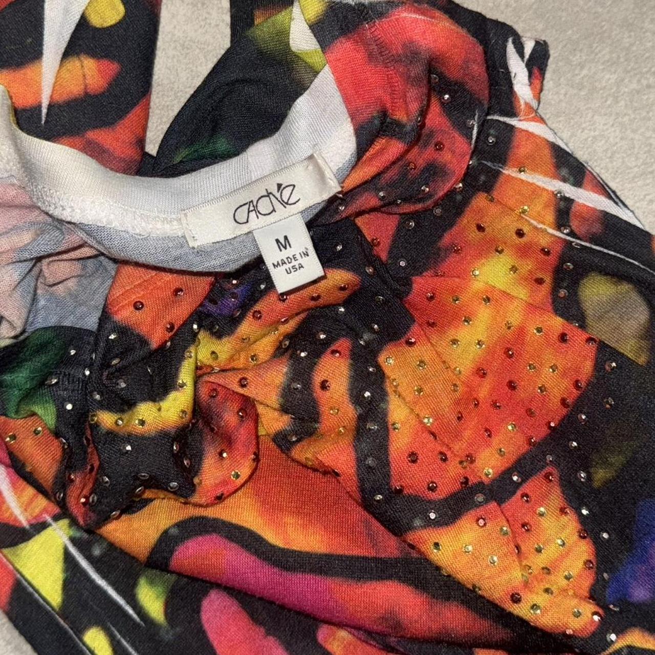 Cache Women's Blouse - Multi/Red - M – graiiiilll… - image 2