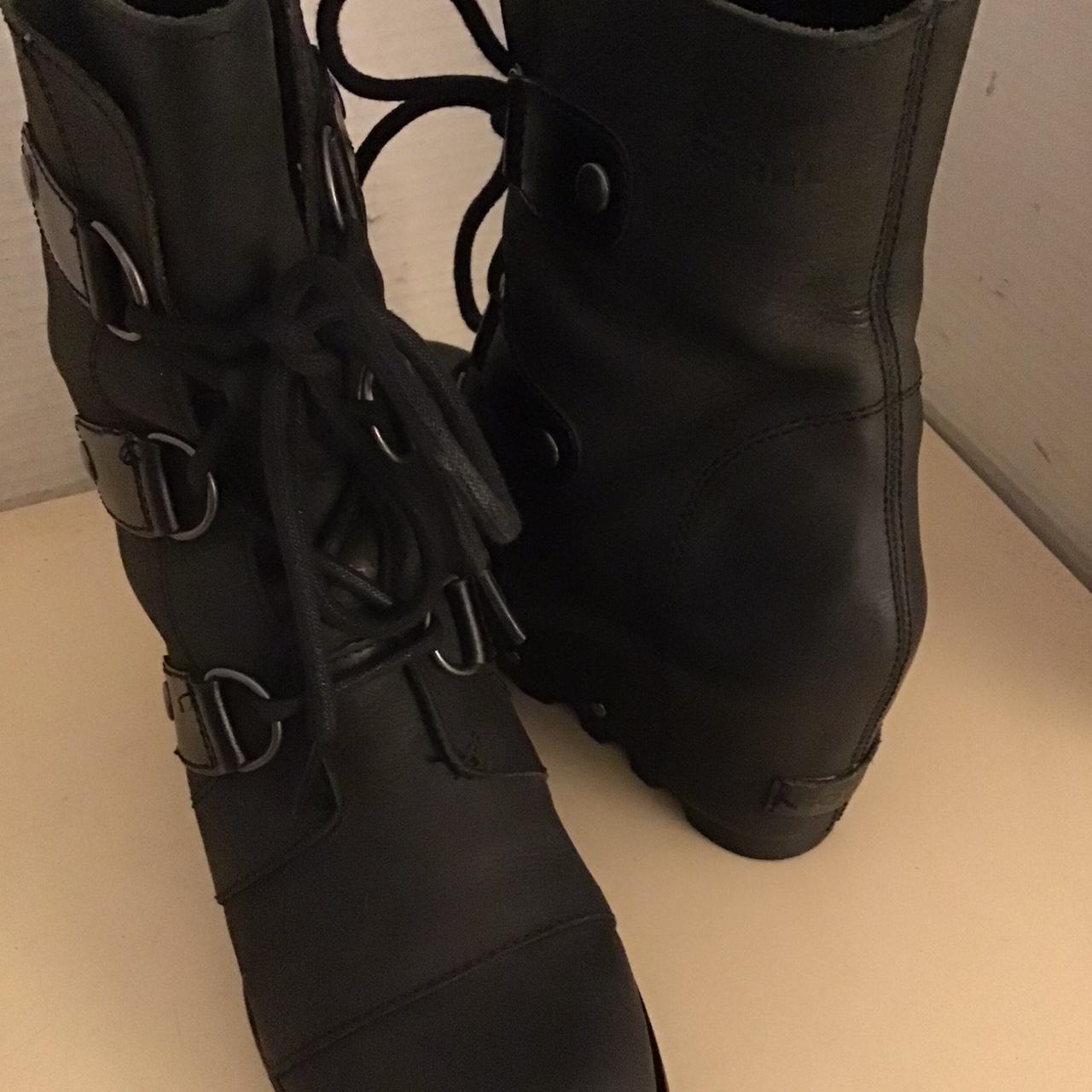 sorel wedge boots for women