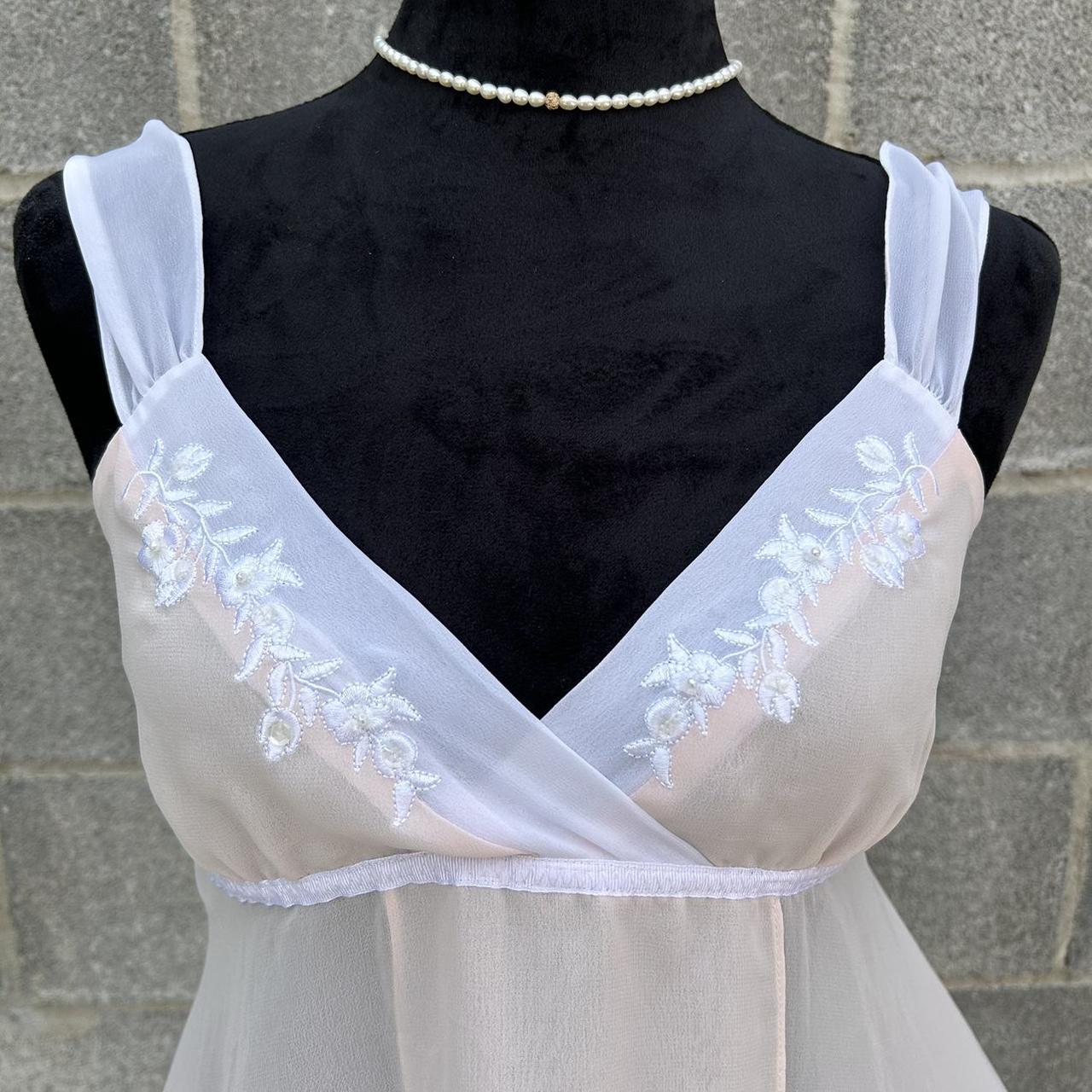 vintage light pink babydoll from our midnight... - Depop