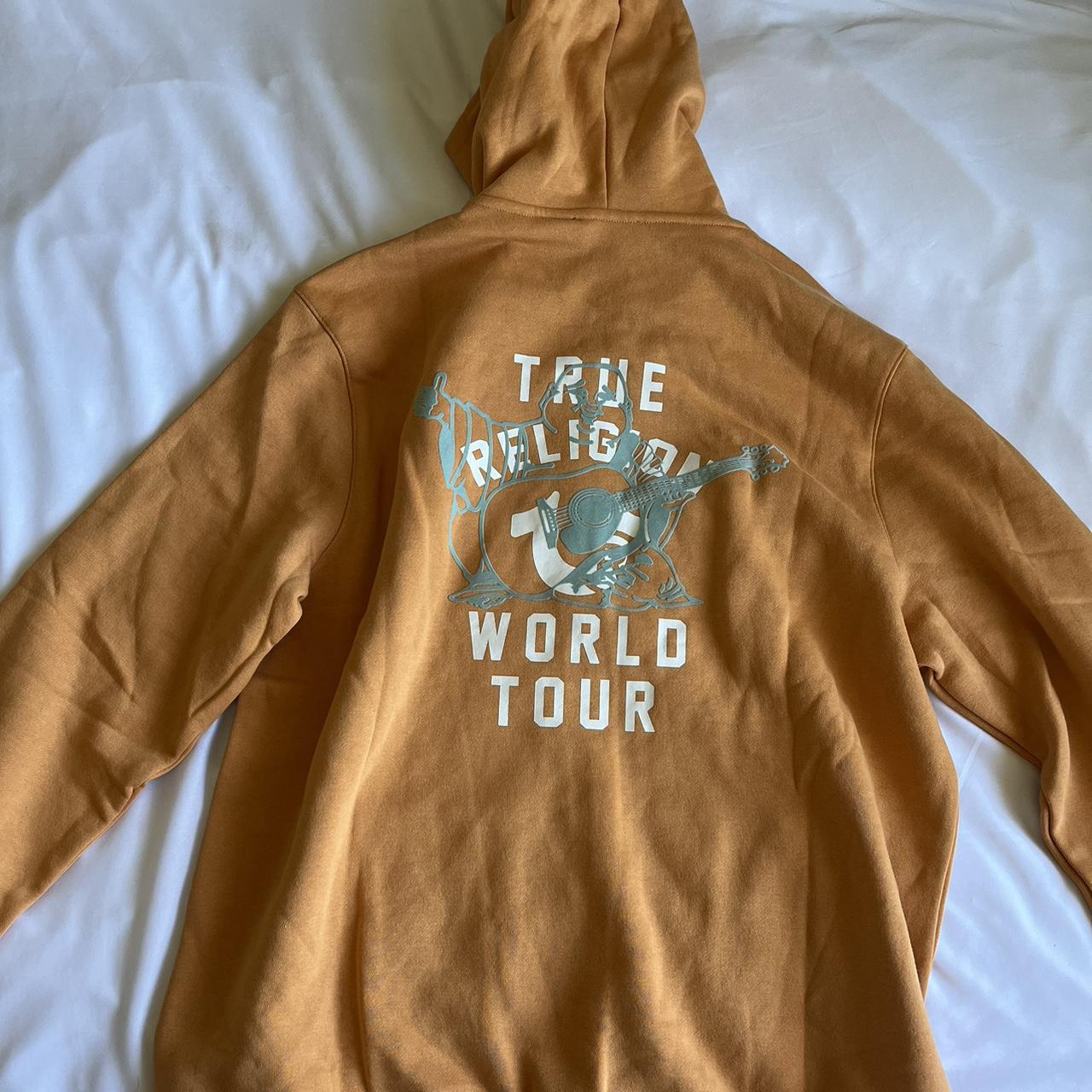 Orange true religion hoodie online