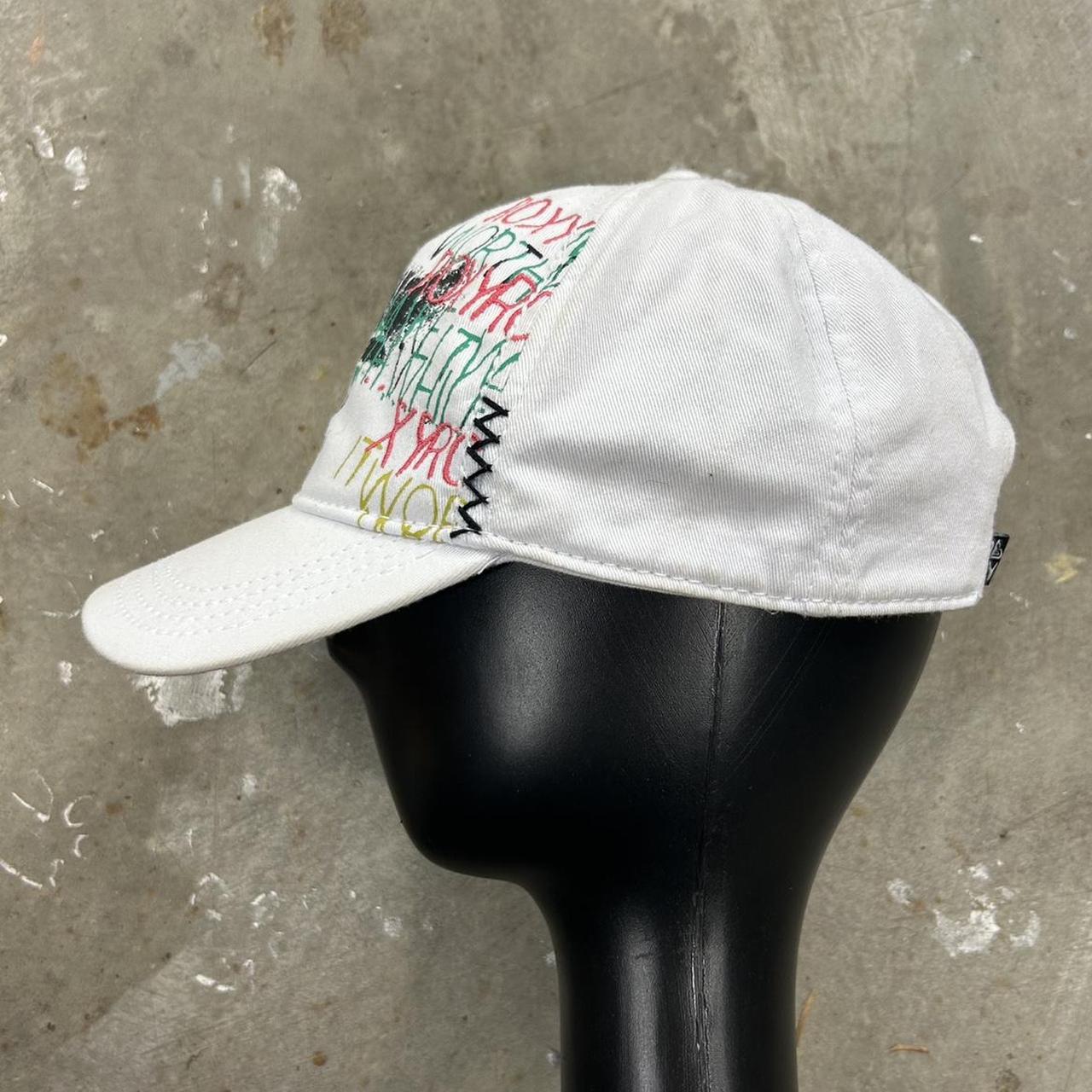 Roxy Women's Caps - White/Multi – White 00s Y2K R… - image 3