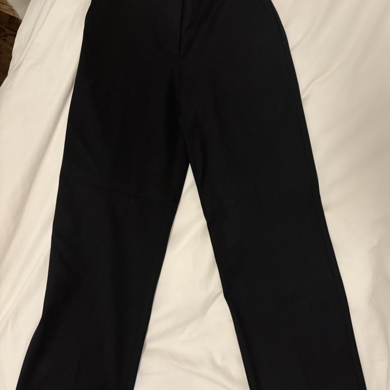 Aritzia Babaton Black Trousers Size: 4 - Depop