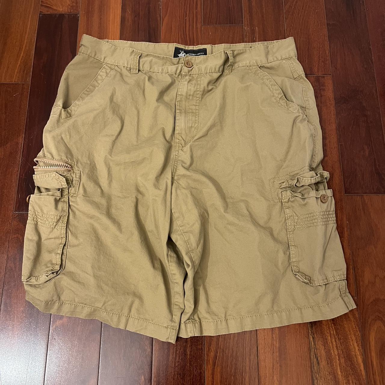 beverly hills polo club men's cargo shorts