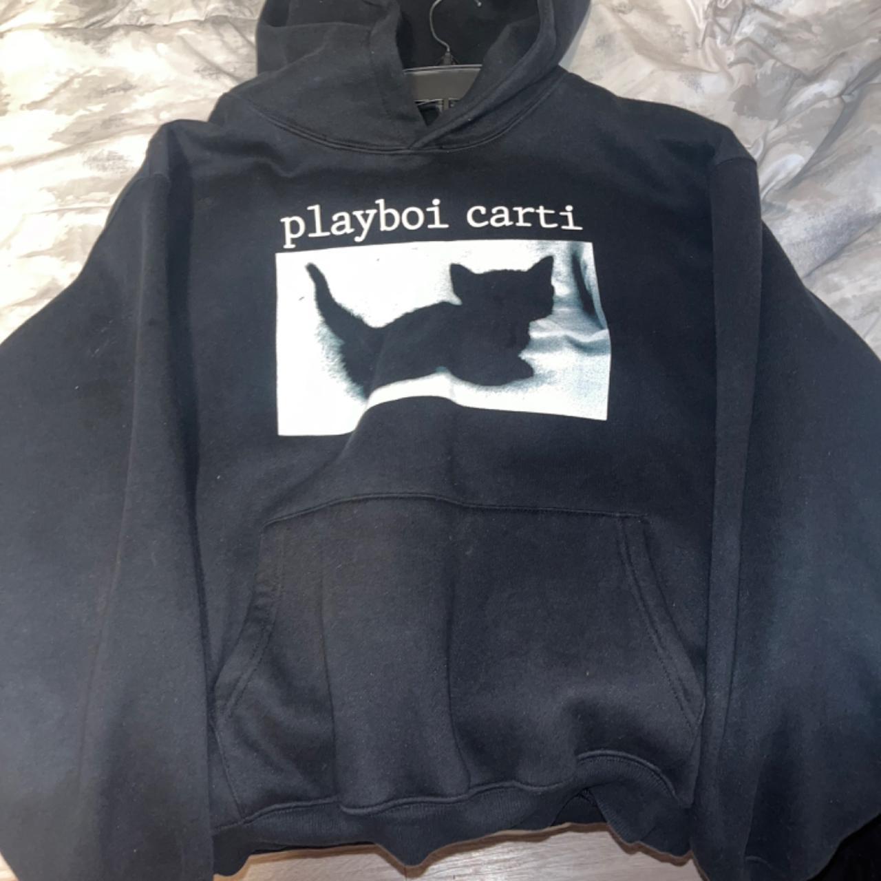 Playboy carti whole lotta red hoodie Good hoodie,... - Depop