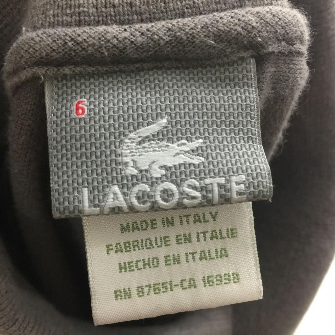 Lacoste discount italie 2