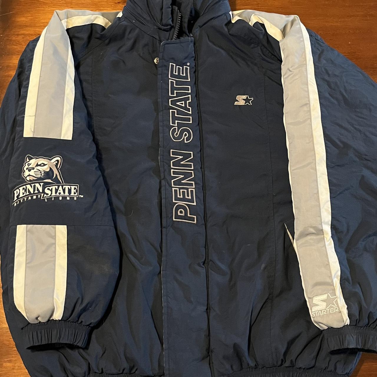 Vintage Starter. Penn State winter Jacket. Beautiful... - Depop