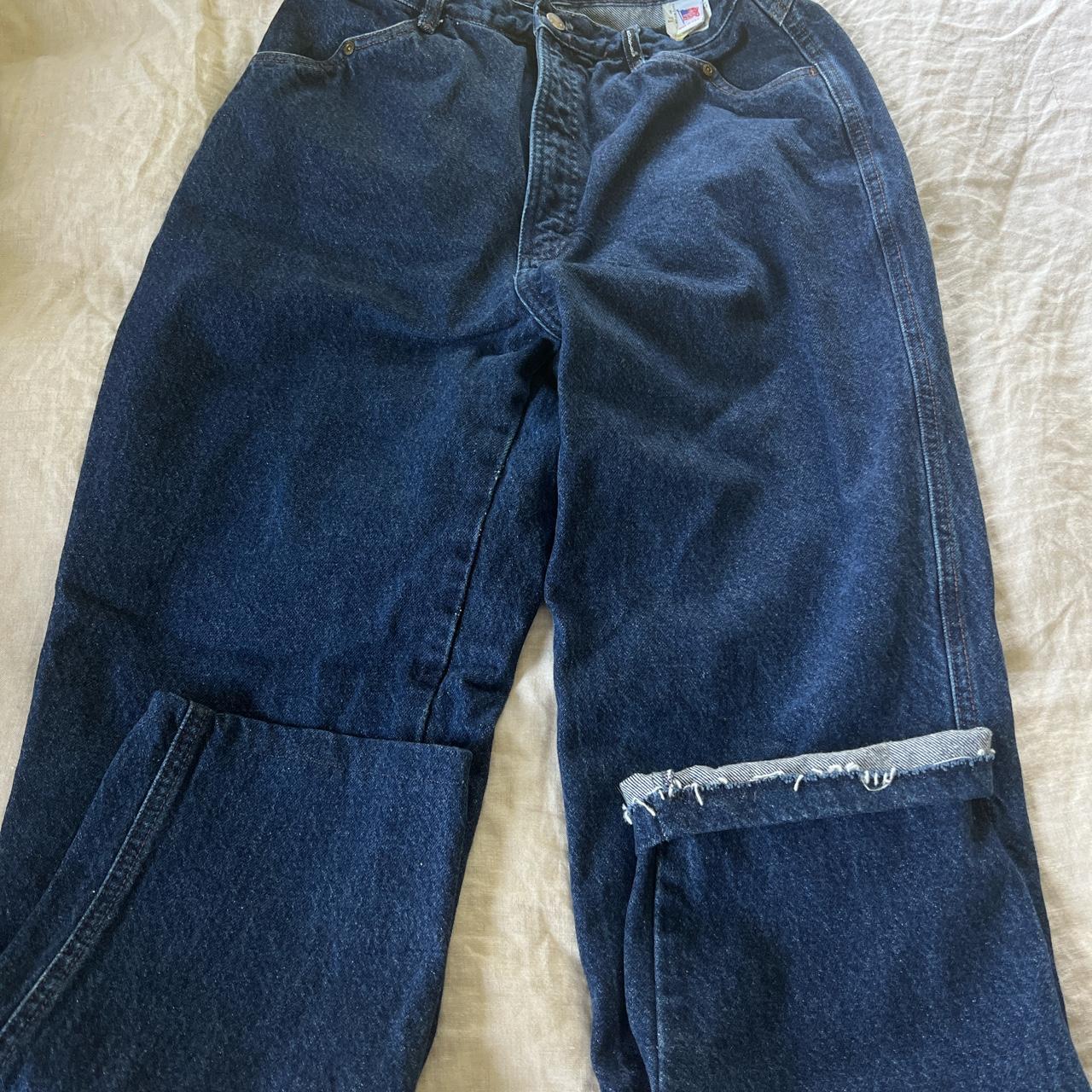 Vintage Rocky Mountain Clothing Jeans Tags say size... - Depop