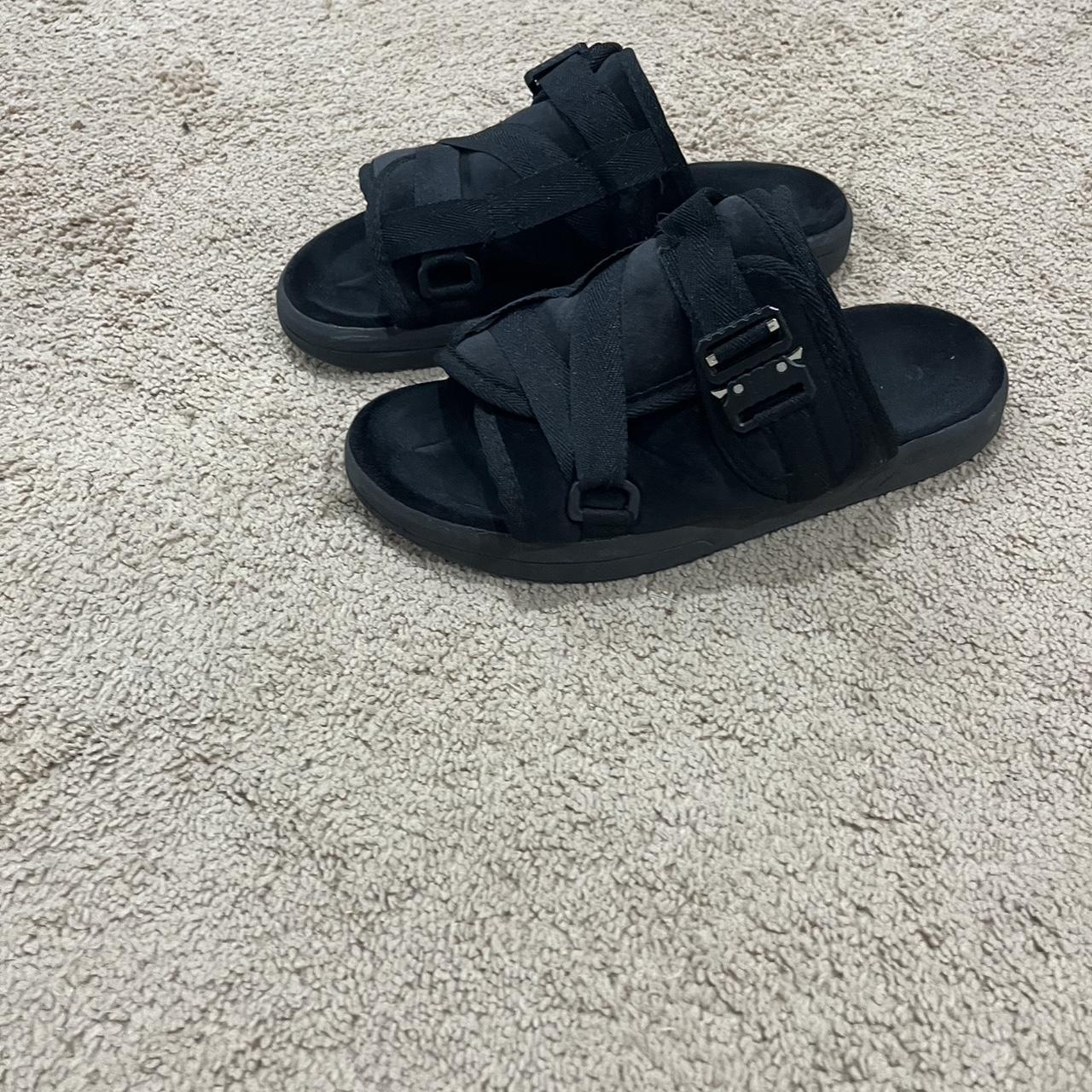 black “remastered” Draco slides size 1112... Depop