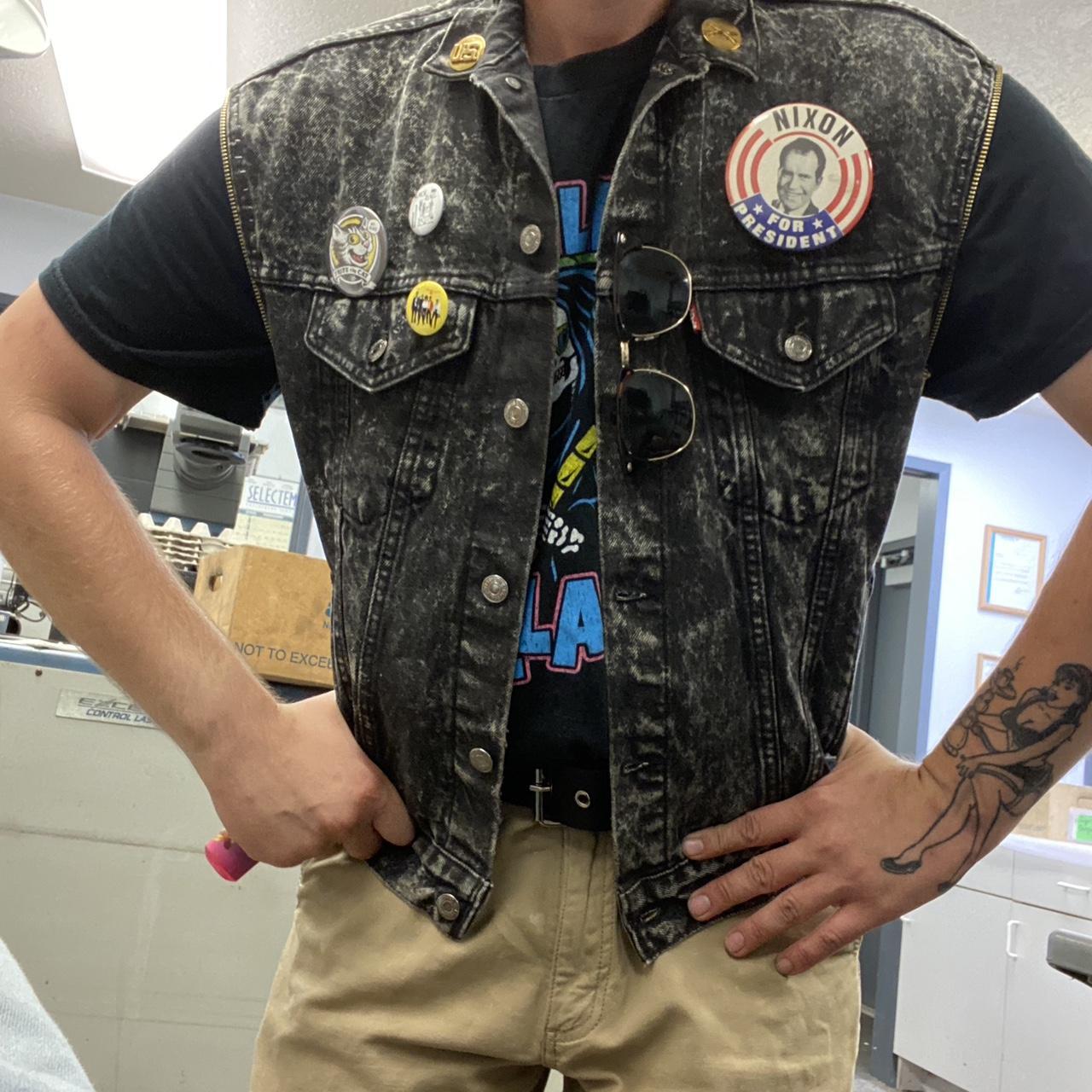 ジャケット・アウター LEVIS VINTAGE CLOTHING BLACK DENIM VEST $_12.JPG?set_id=880000500F